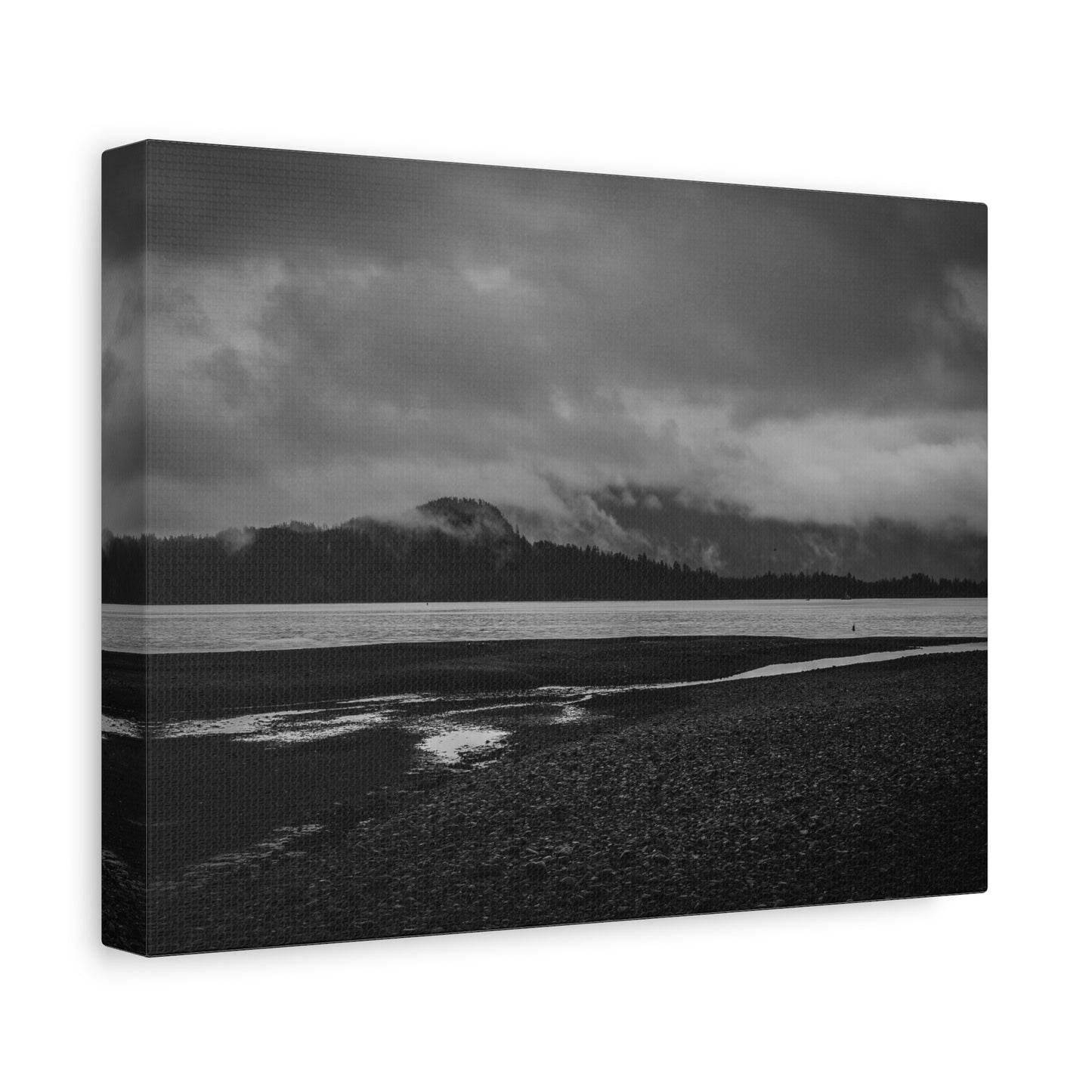 Canvas Print - Foggy Lake Photography