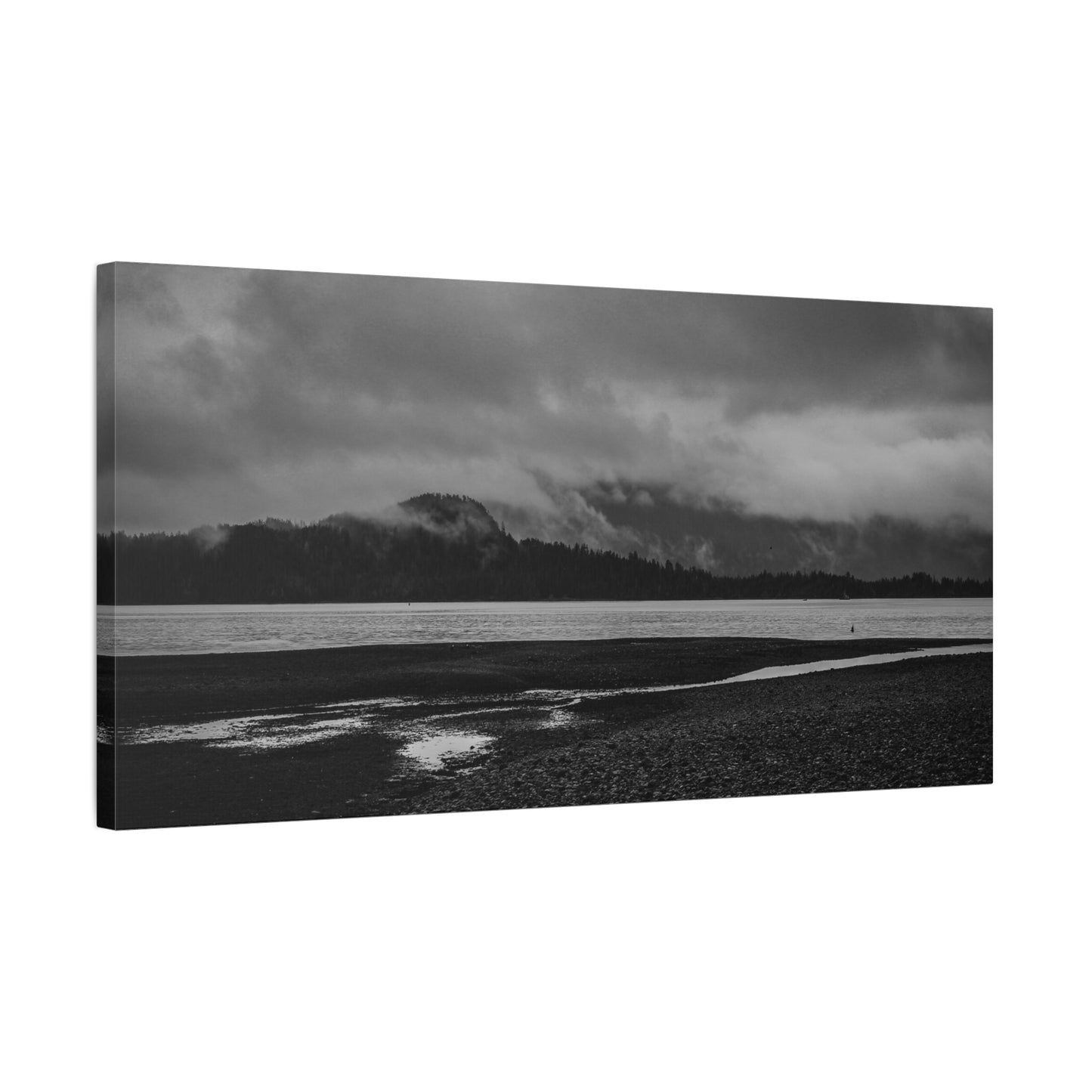 Canvas Print - Foggy Lake Photography
