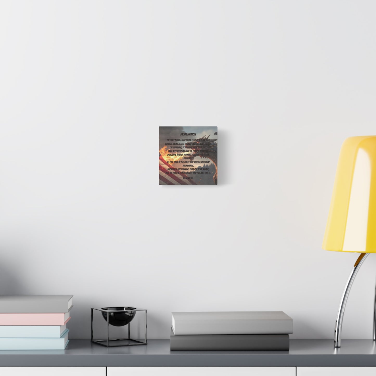 Canvas Print - Desperation By AMN-RA