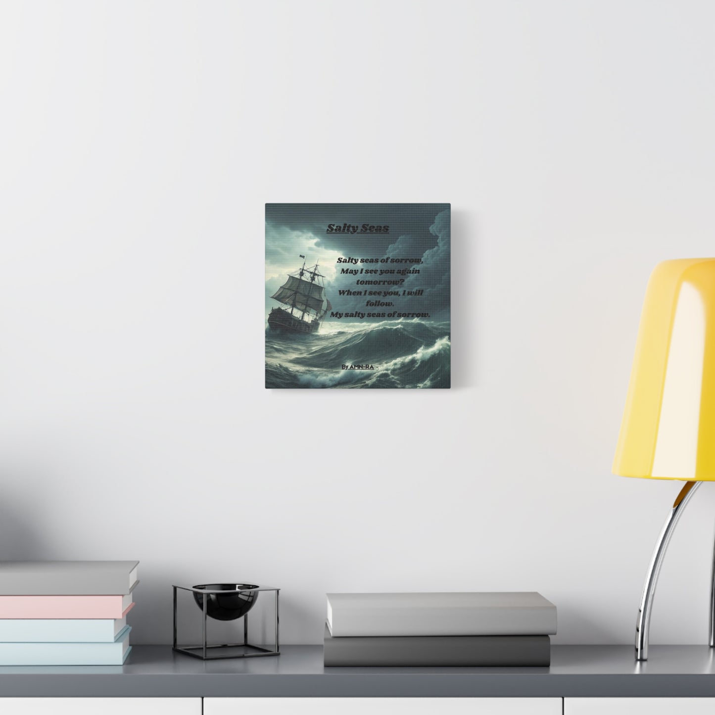 Canvas Poster - Full Color "Salty Seas" by AMN_RA