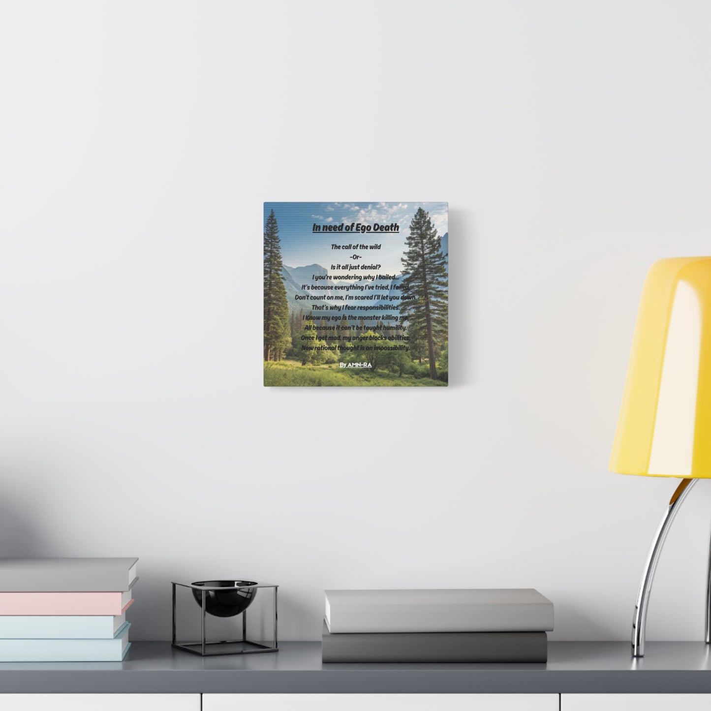 Canvas Print - In Need Of Ego Death - By AMN-RA