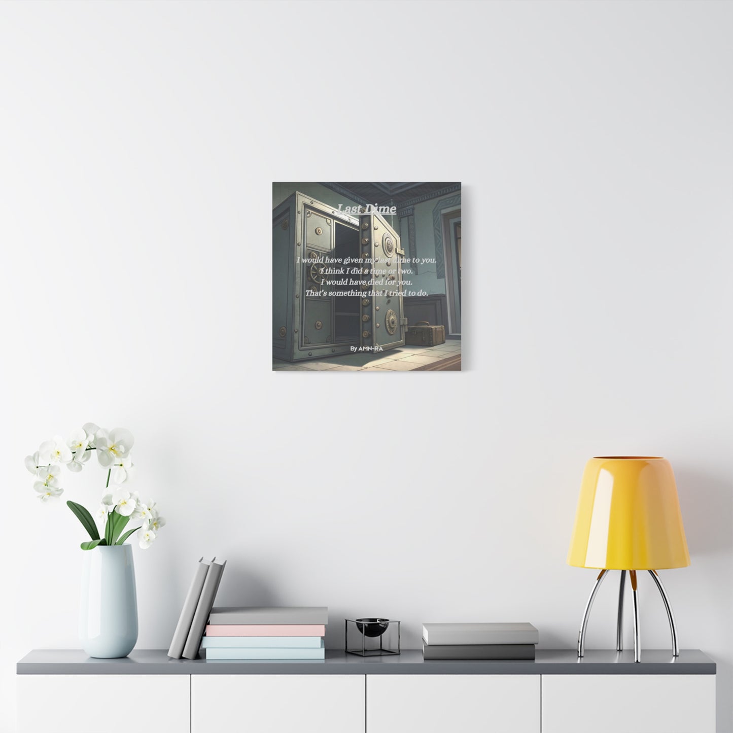 Canvas Poster - Full Color "Last Dime" by AMN_RA