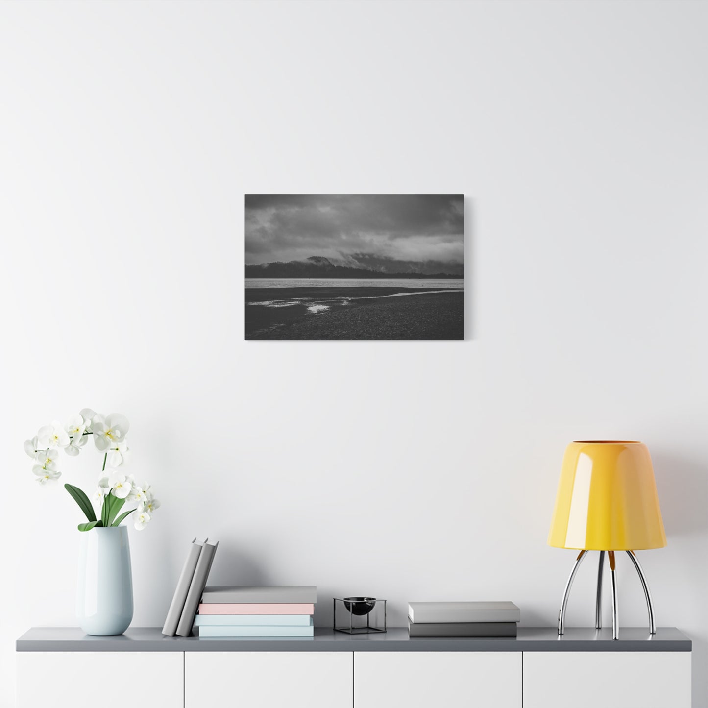 Canvas Print - Foggy Lake Photography