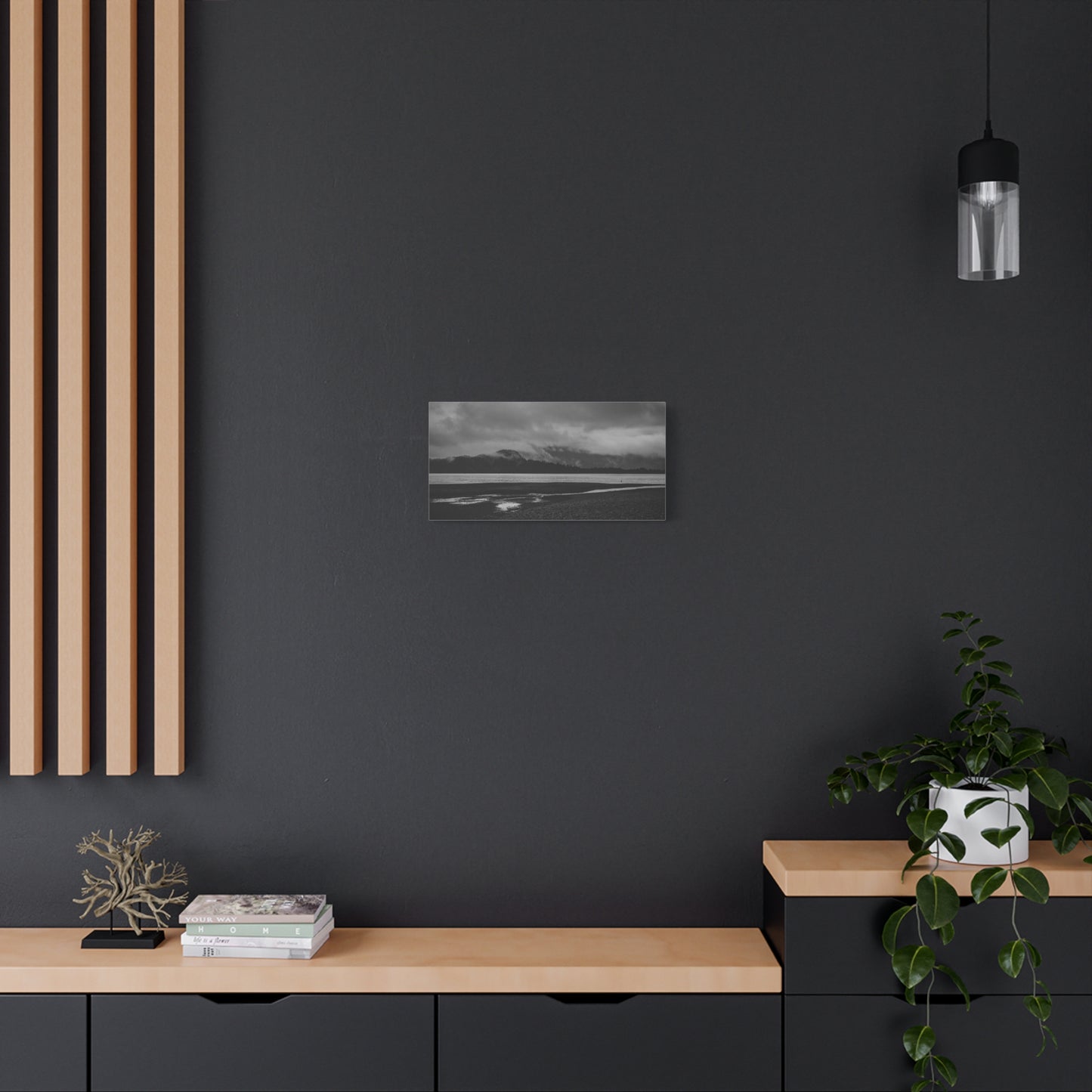 Canvas Print - Foggy Lake Photography