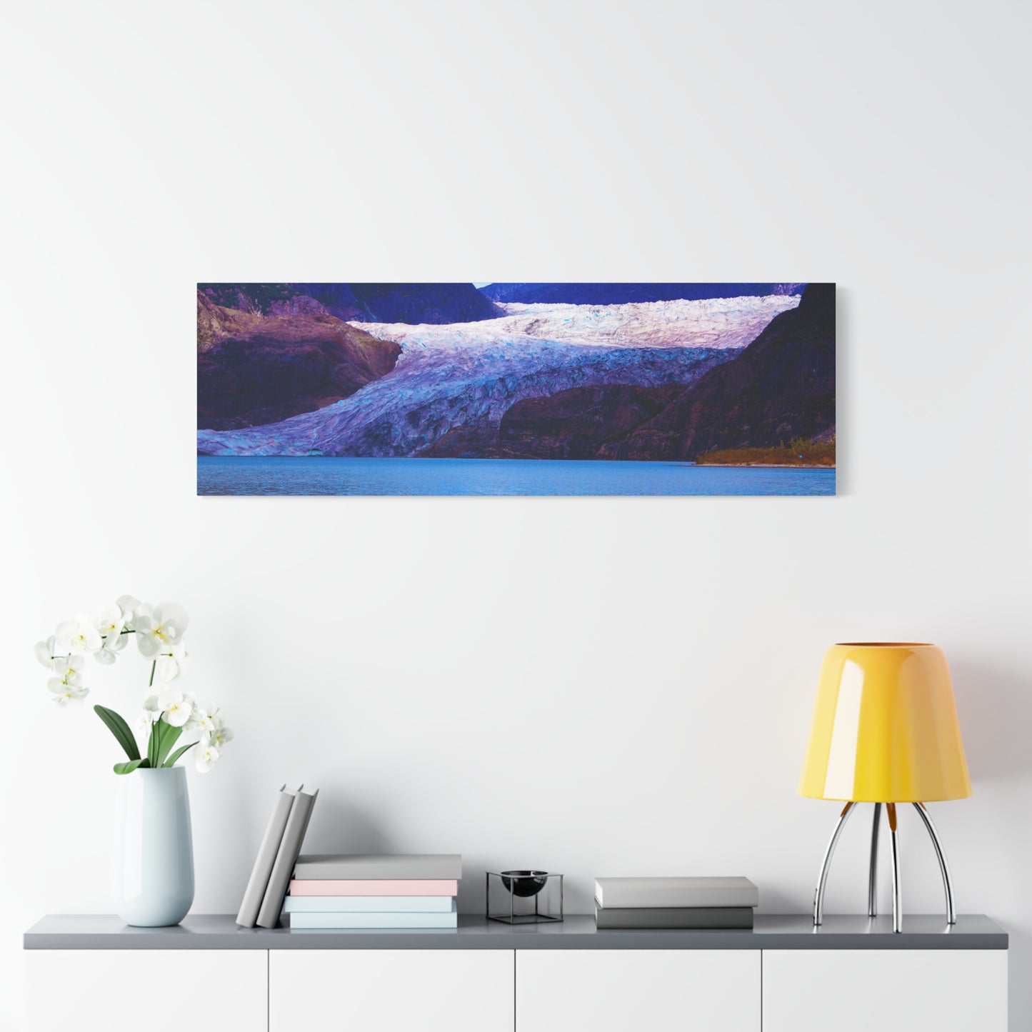 Canvas Print - Gorgeous Glacier Photo