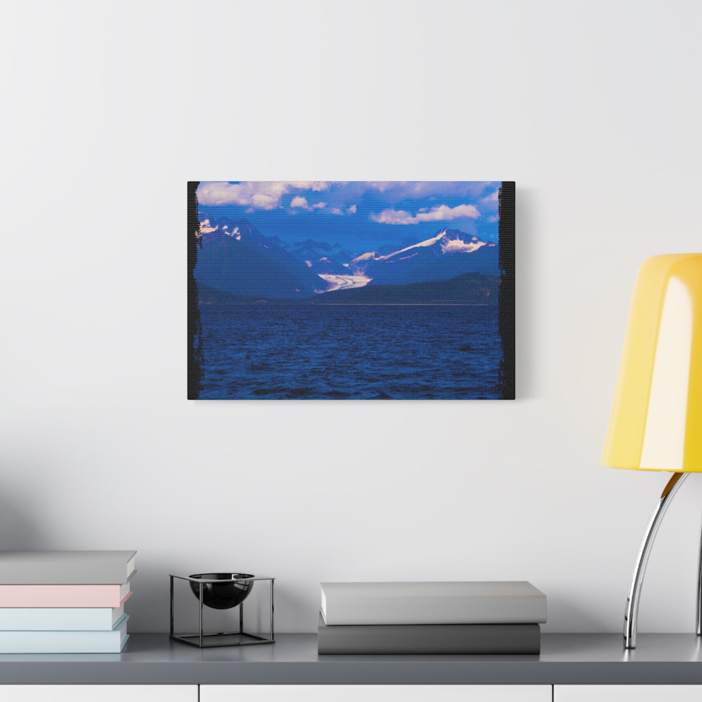 Canvas Print Distant Glacier Photography