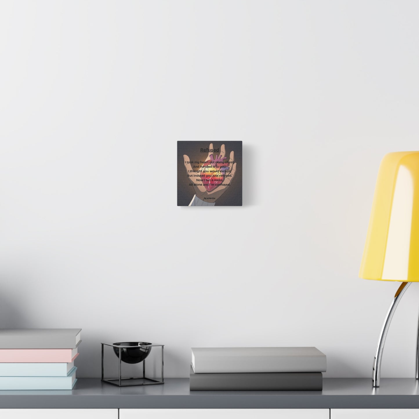 Canvas Poster - Full Color "Refused" by AMN_RA