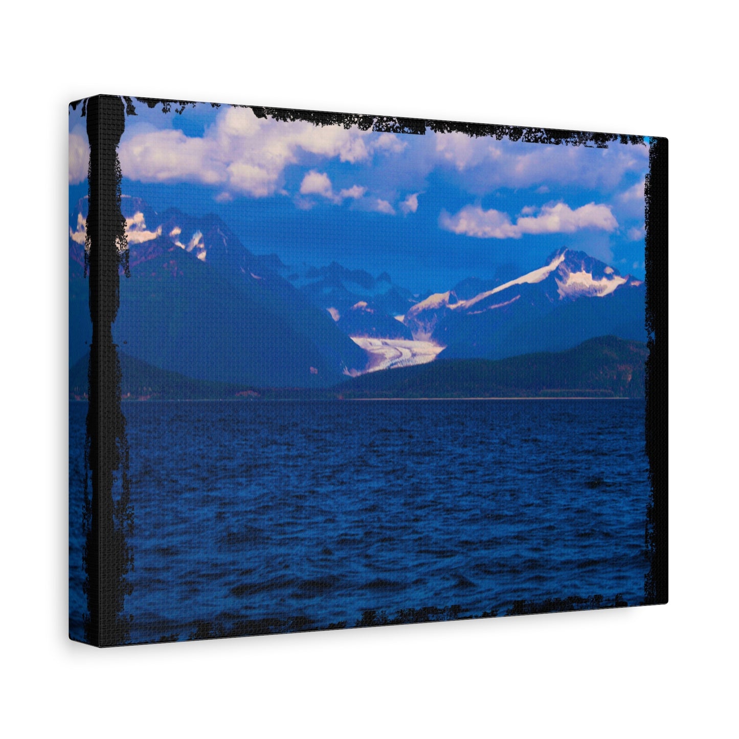 Canvas Print Distant Glacier Photography