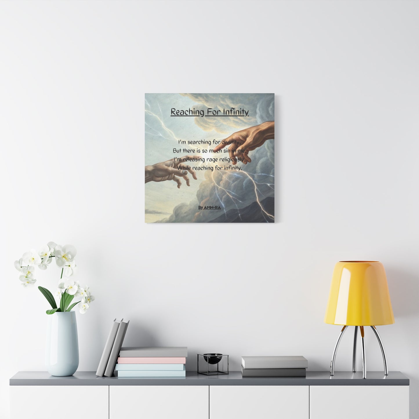 Canvas Print - Reaching For Infinity By AMN-RA