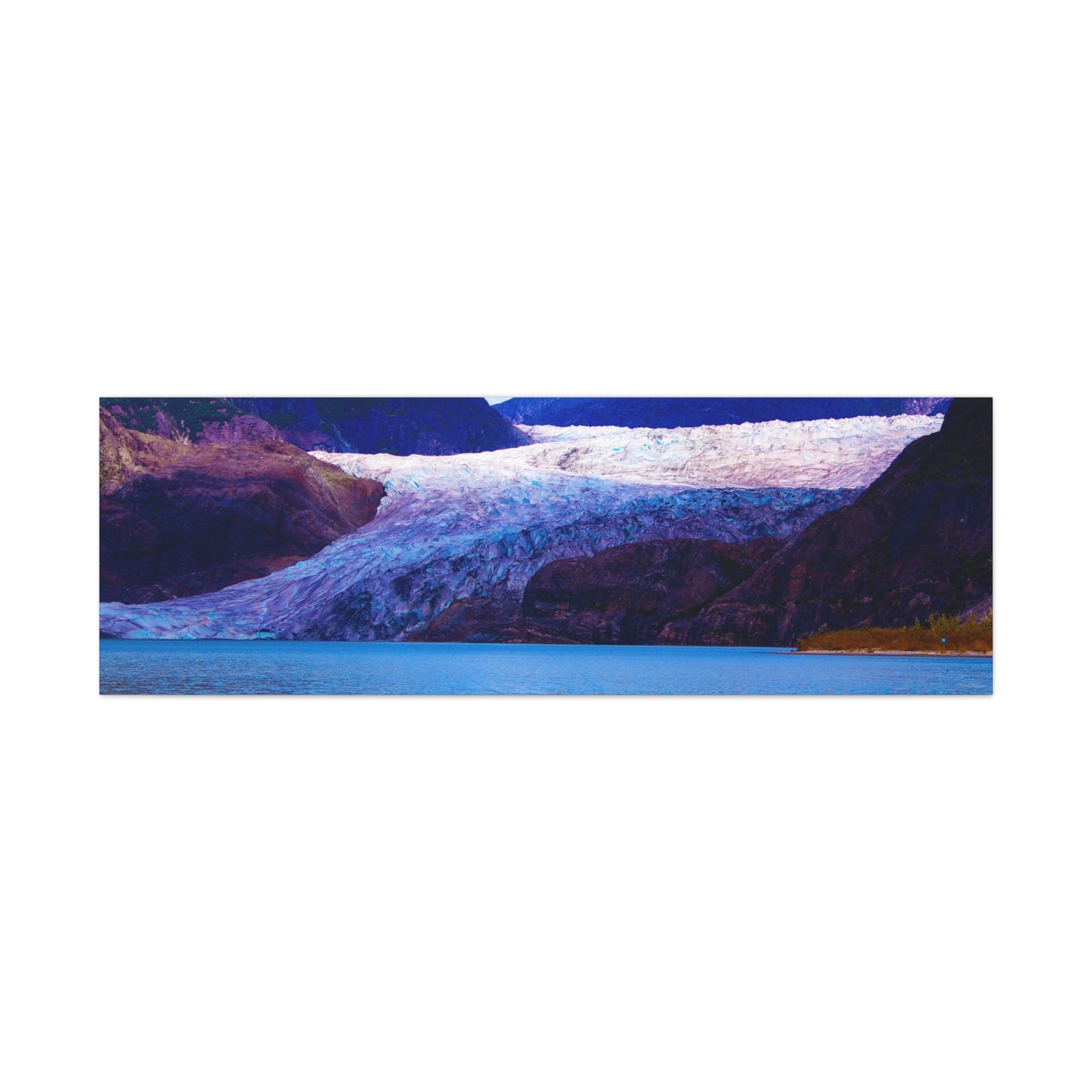 Canvas Print - Gorgeous Glacier Photo