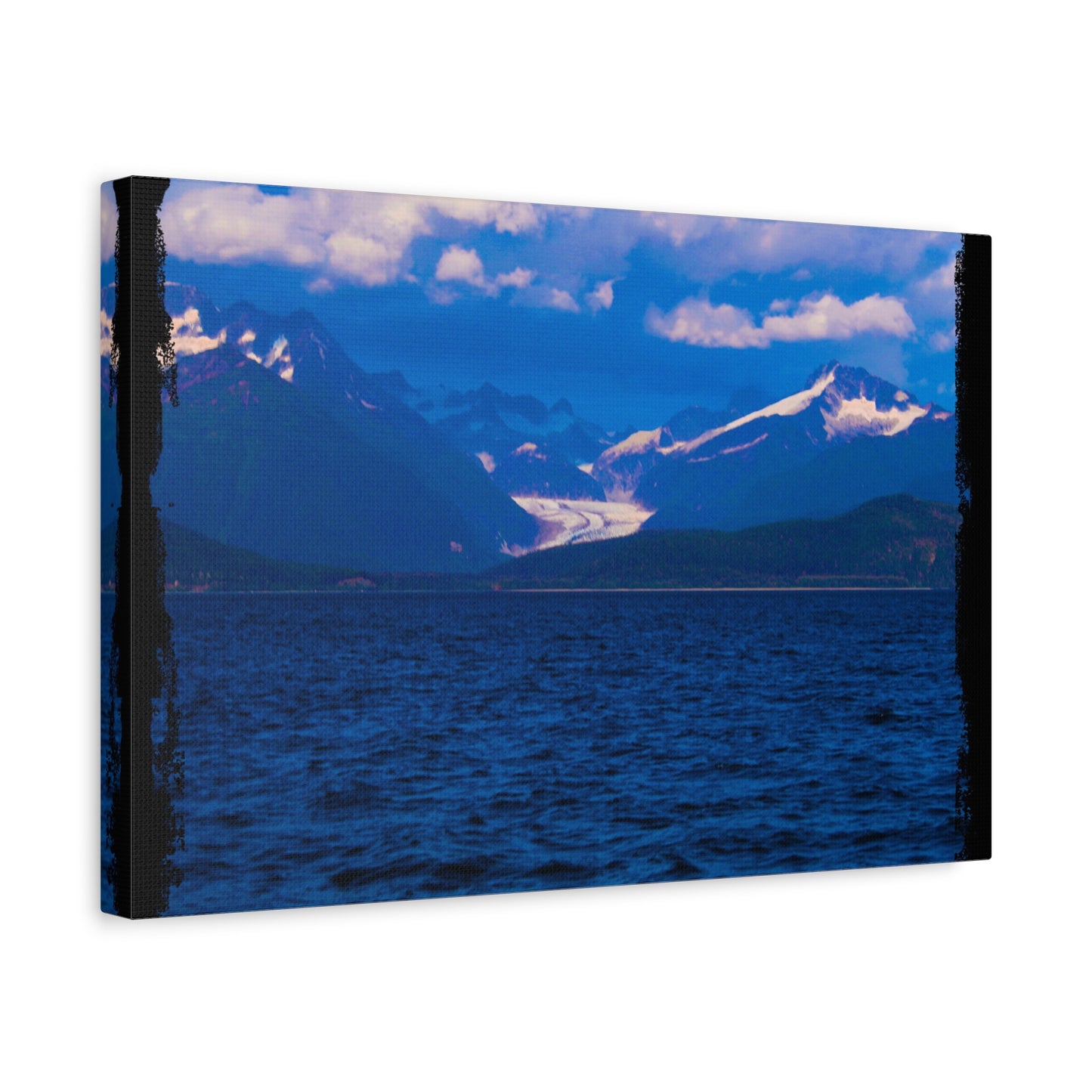 Canvas Print Distant Glacier Photography