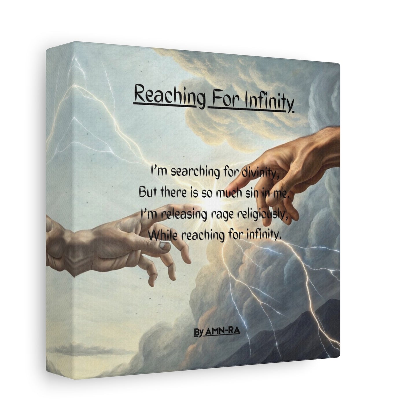 Canvas Print - Reaching For Infinity By AMN-RA