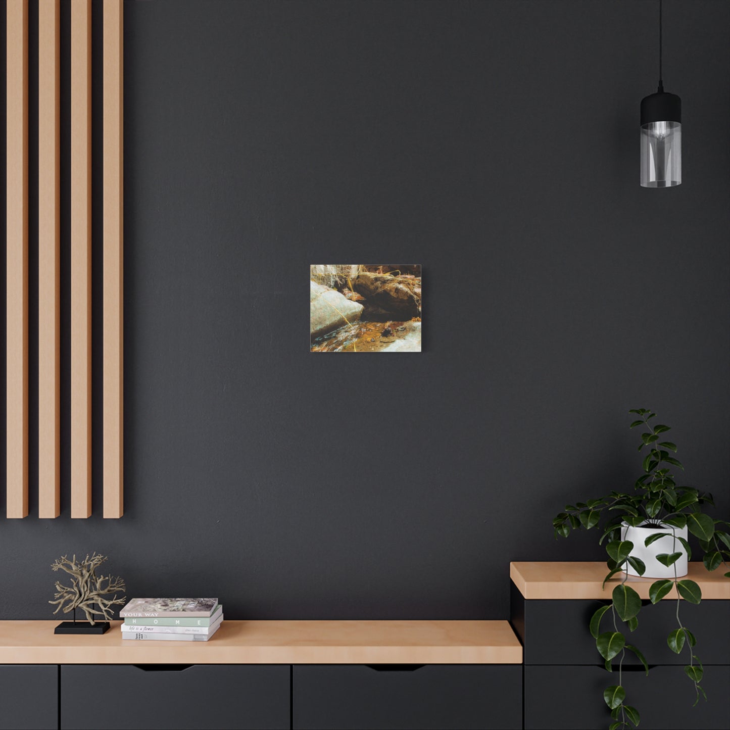 Canvas Print Lazy Log Photography