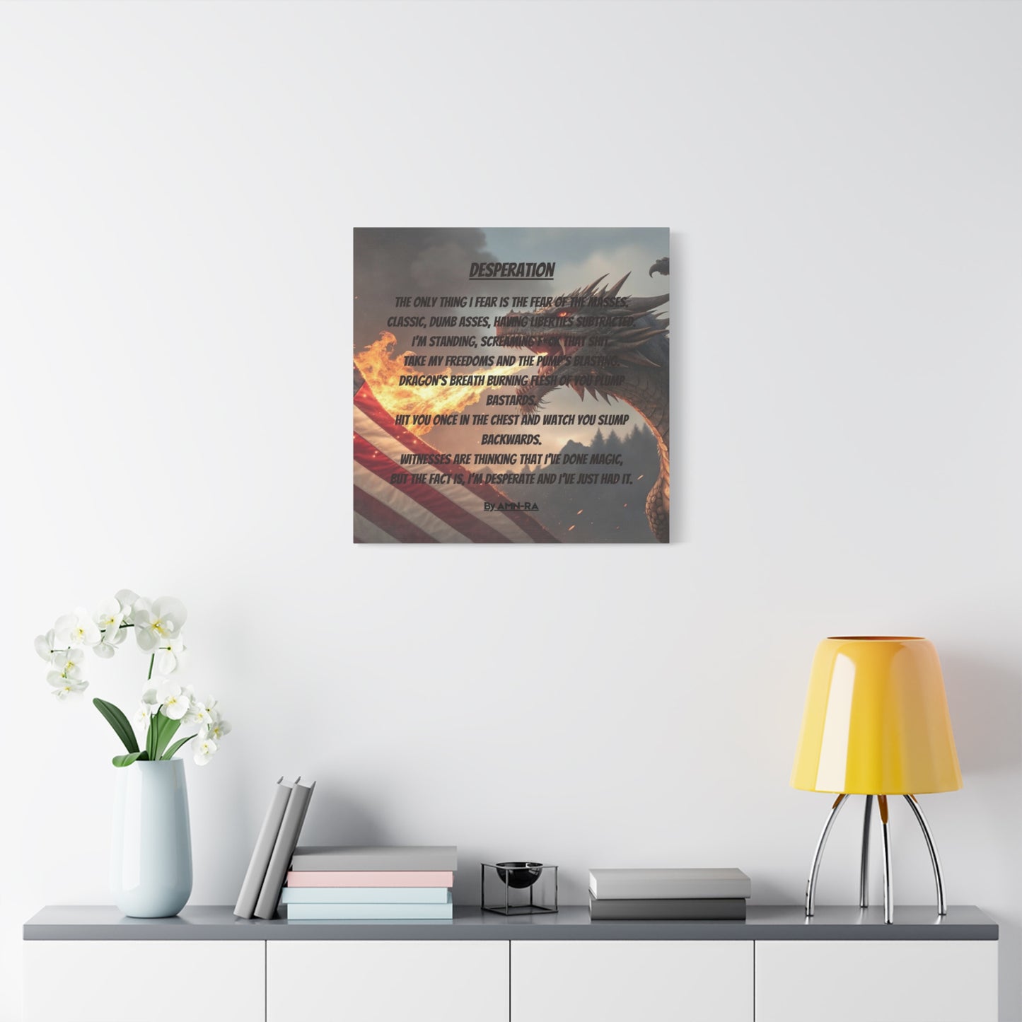 Canvas Print - Desperation By AMN-RA
