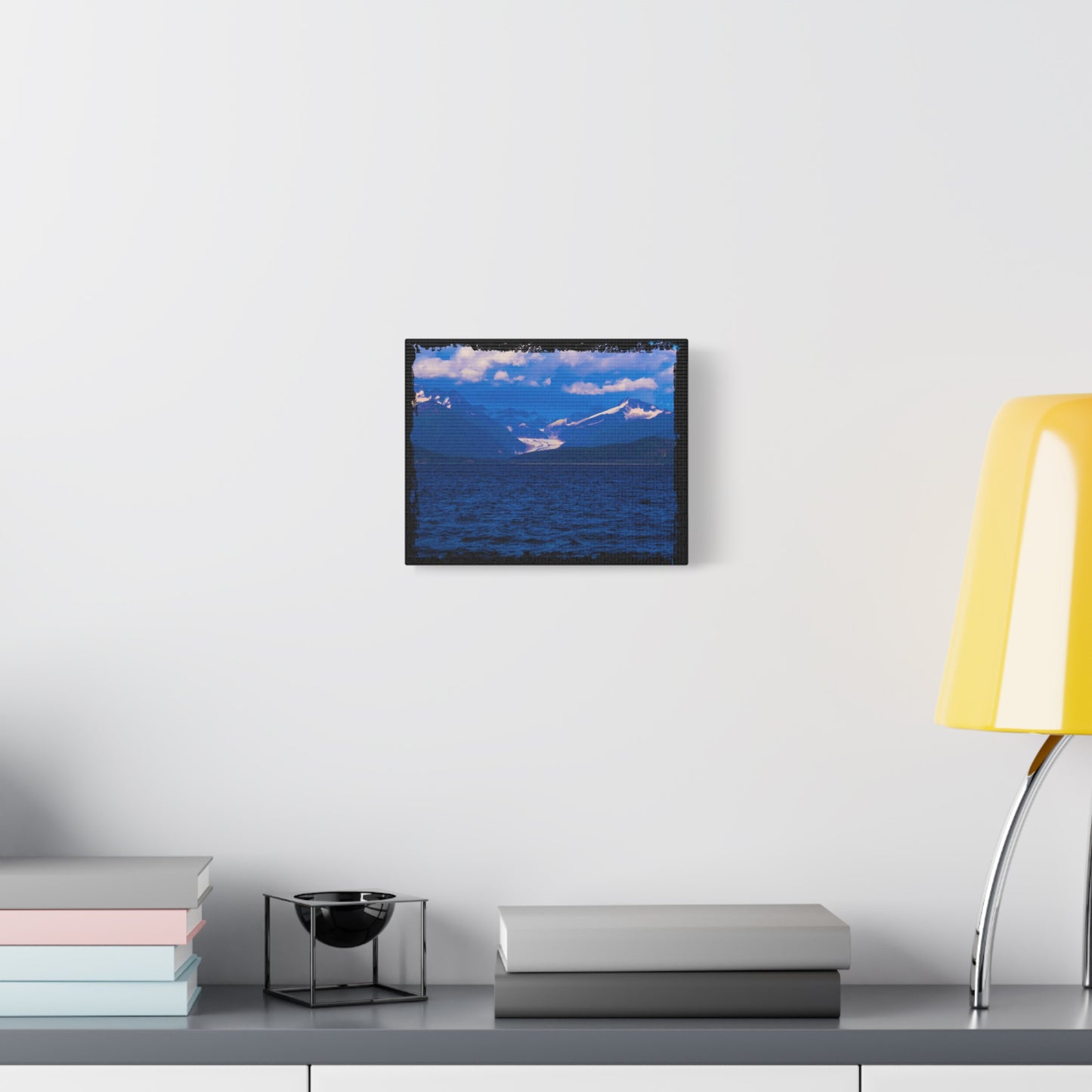 Canvas Print Distant Glacier Photography