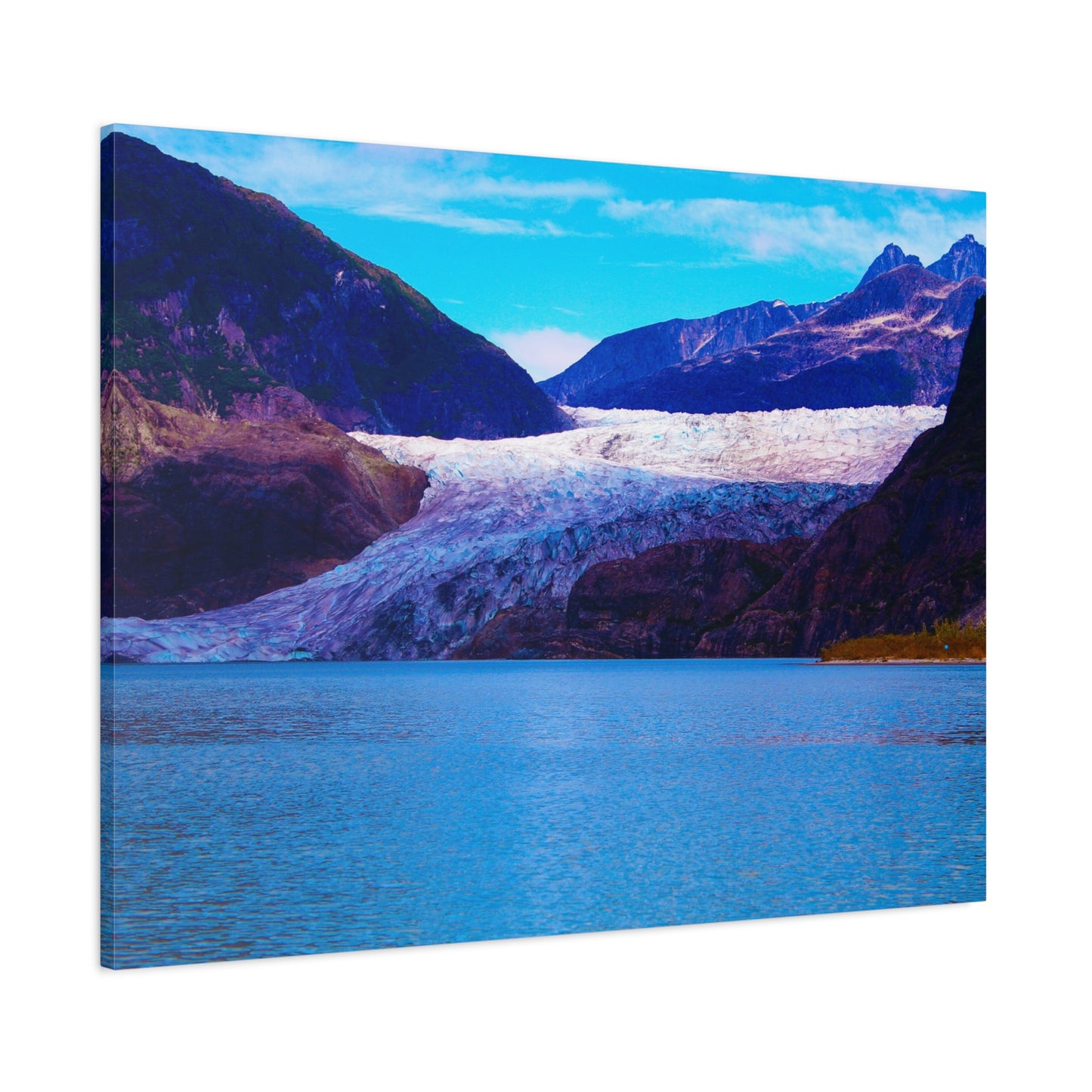 Canvas Print - Gorgeous Glacier Photo