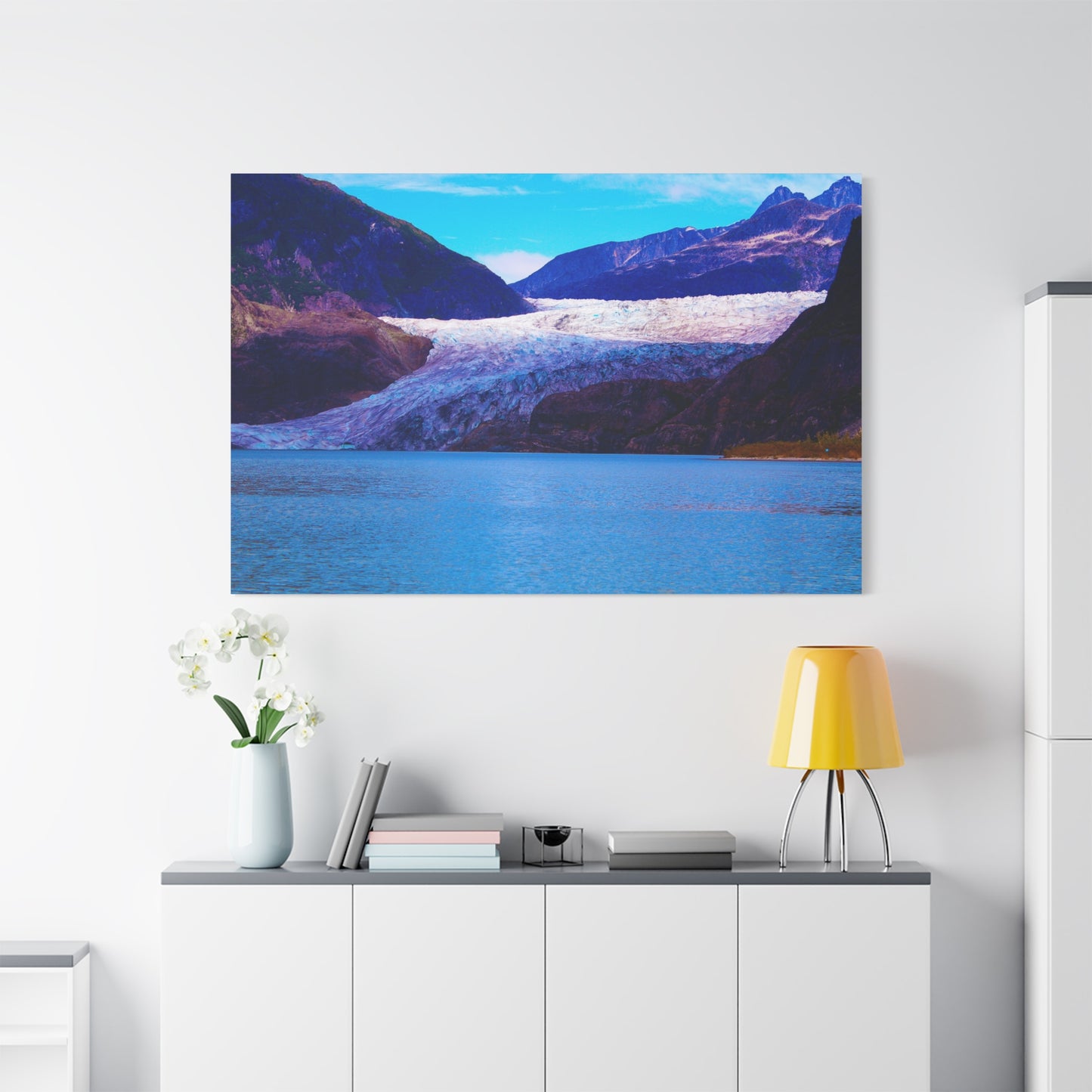 Canvas Print - Gorgeous Glacier Photo
