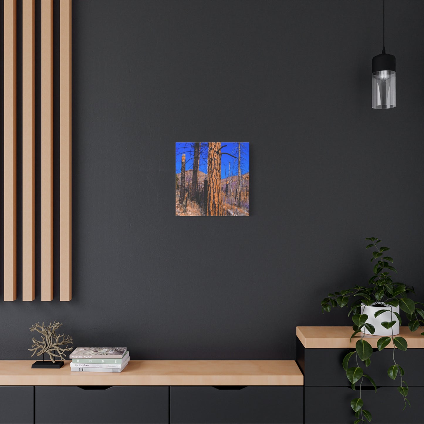 Canvas Print - Thunder Struck Tree Photo