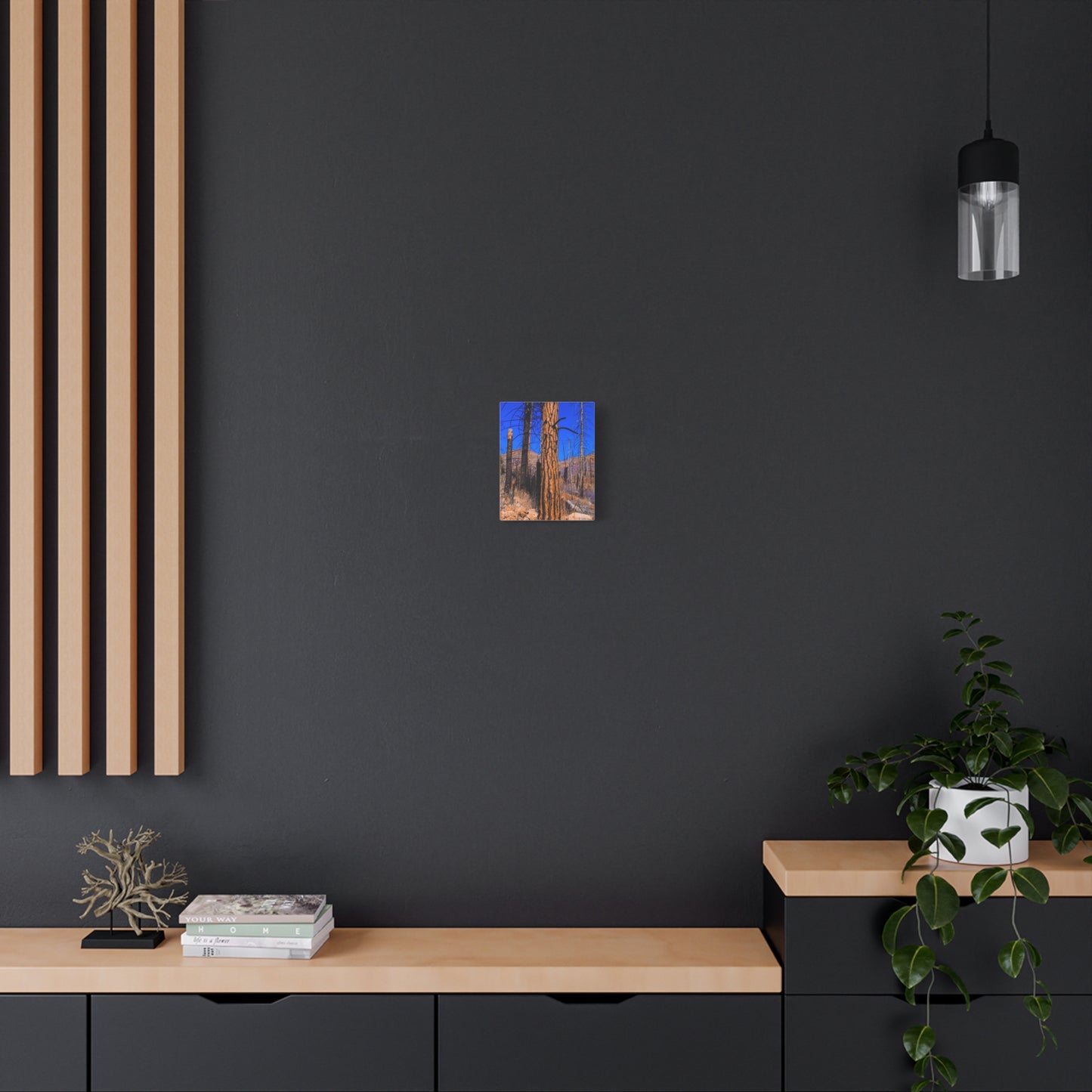 Canvas Print - Thunder Struck Tree Photo
