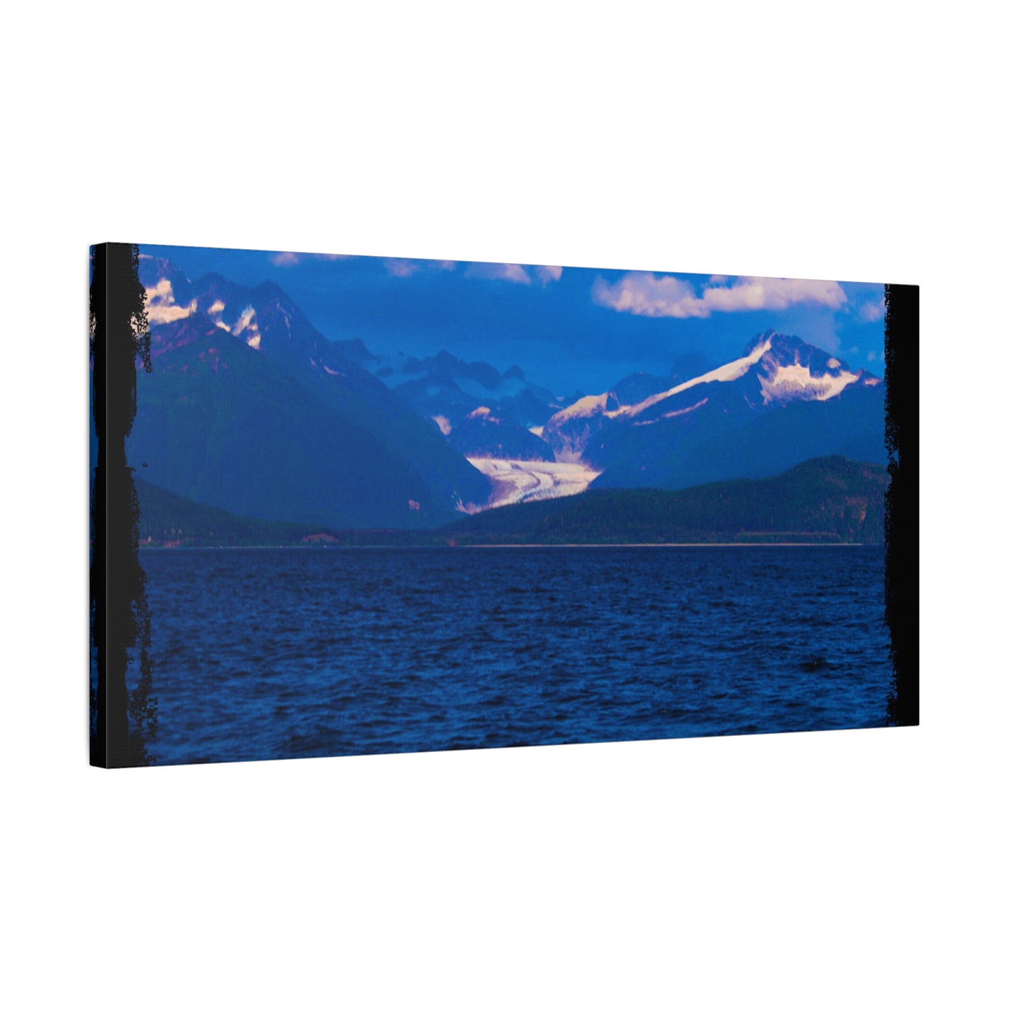 Canvas Print Distant Glacier Photography