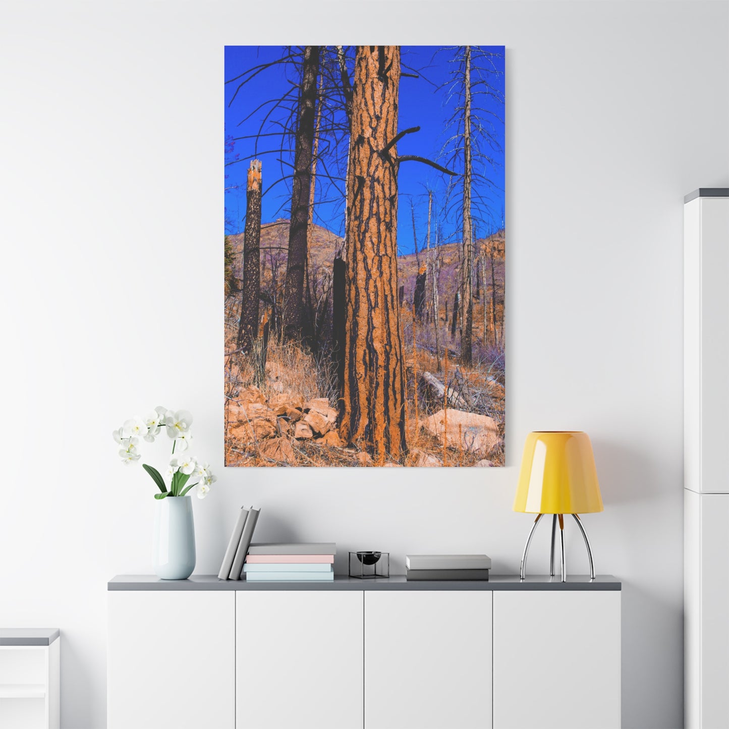 Canvas Print - Thunder Struck Tree Photo