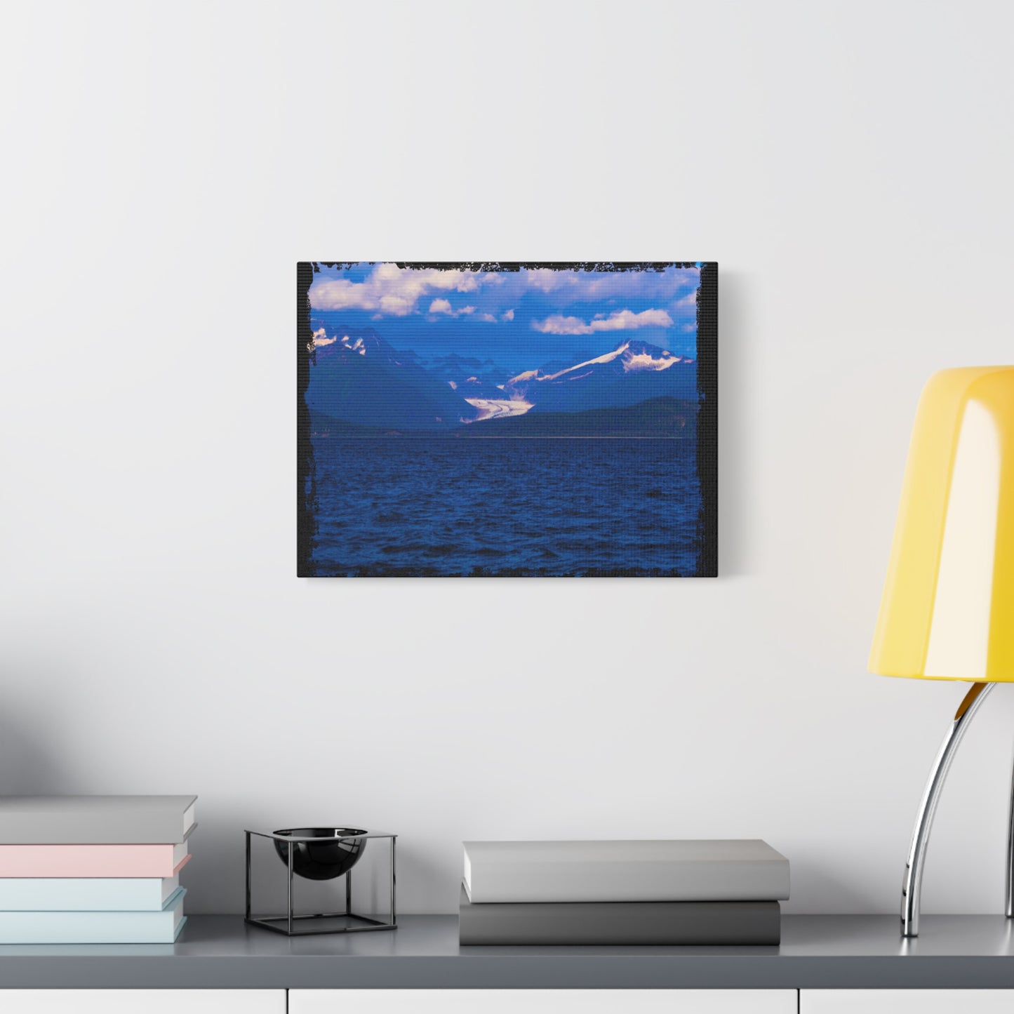 Canvas Print Distant Glacier Photography