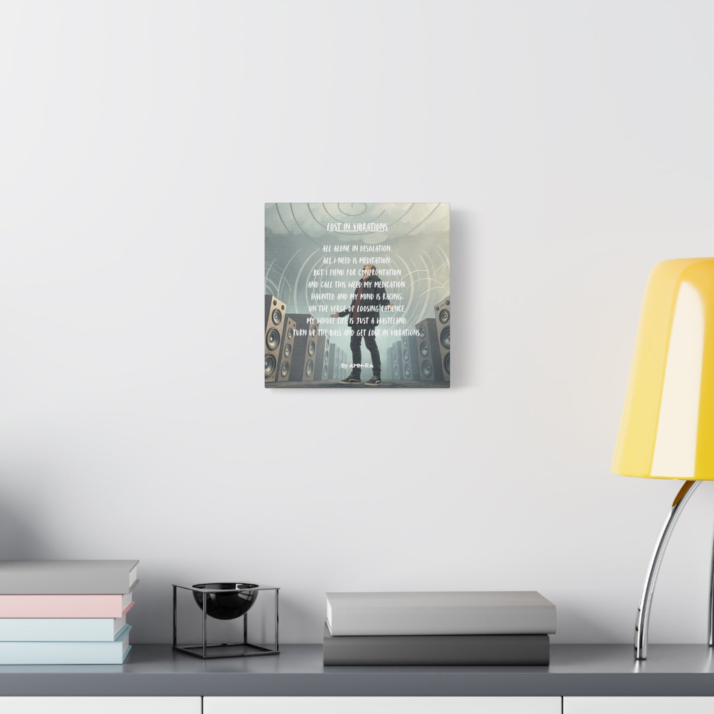 Canvas Print - Lost In Vibrations By AMN-RA