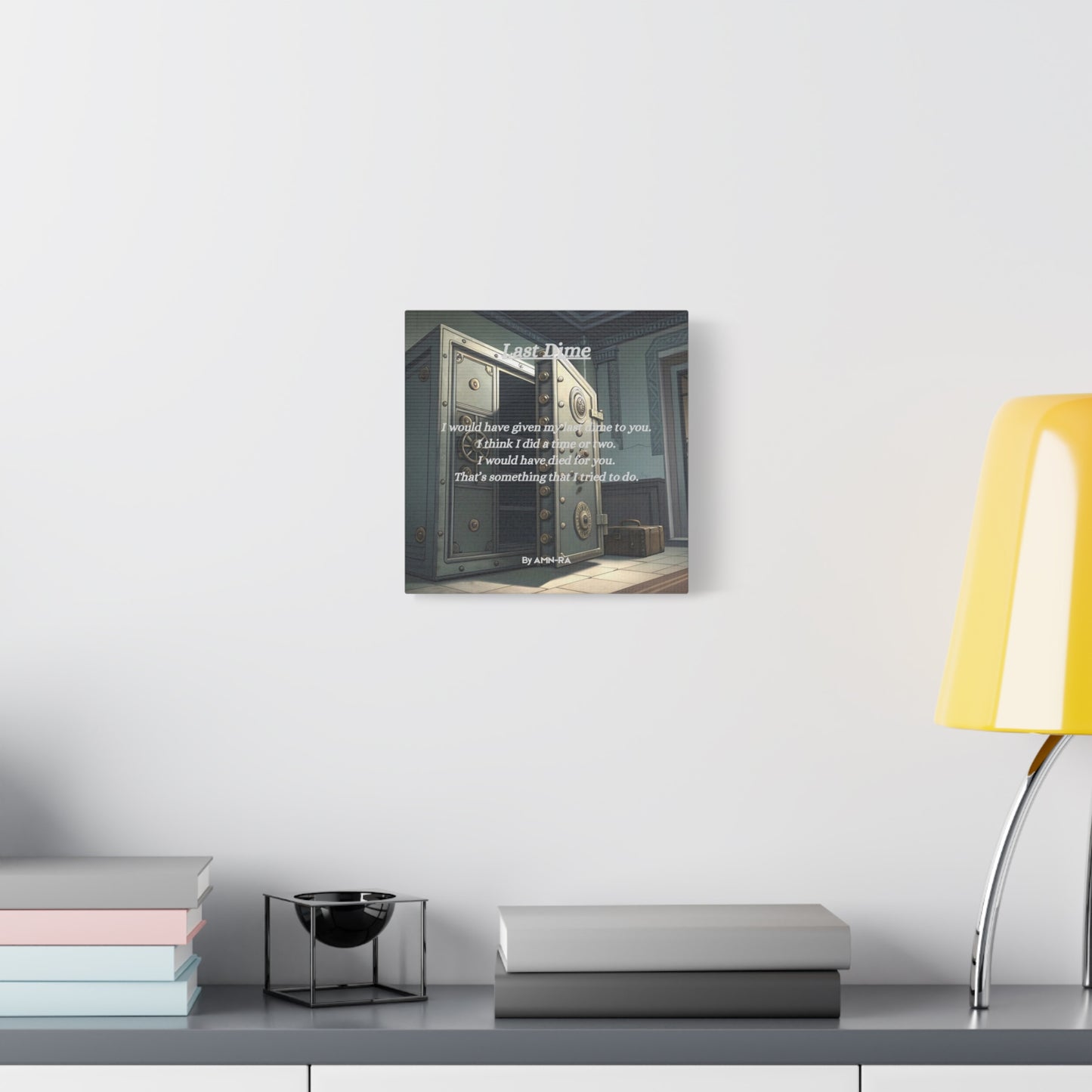 Canvas Poster - Full Color "Last Dime" by AMN_RA