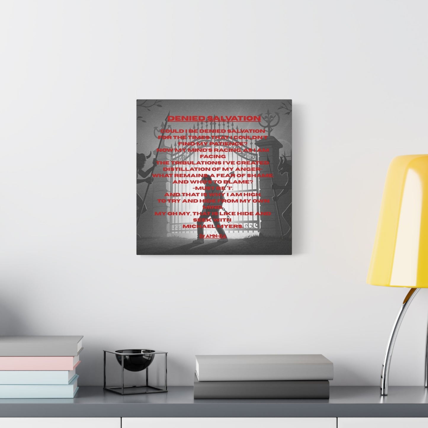 Canvas Print - Denied Salvation - By AMN-RA