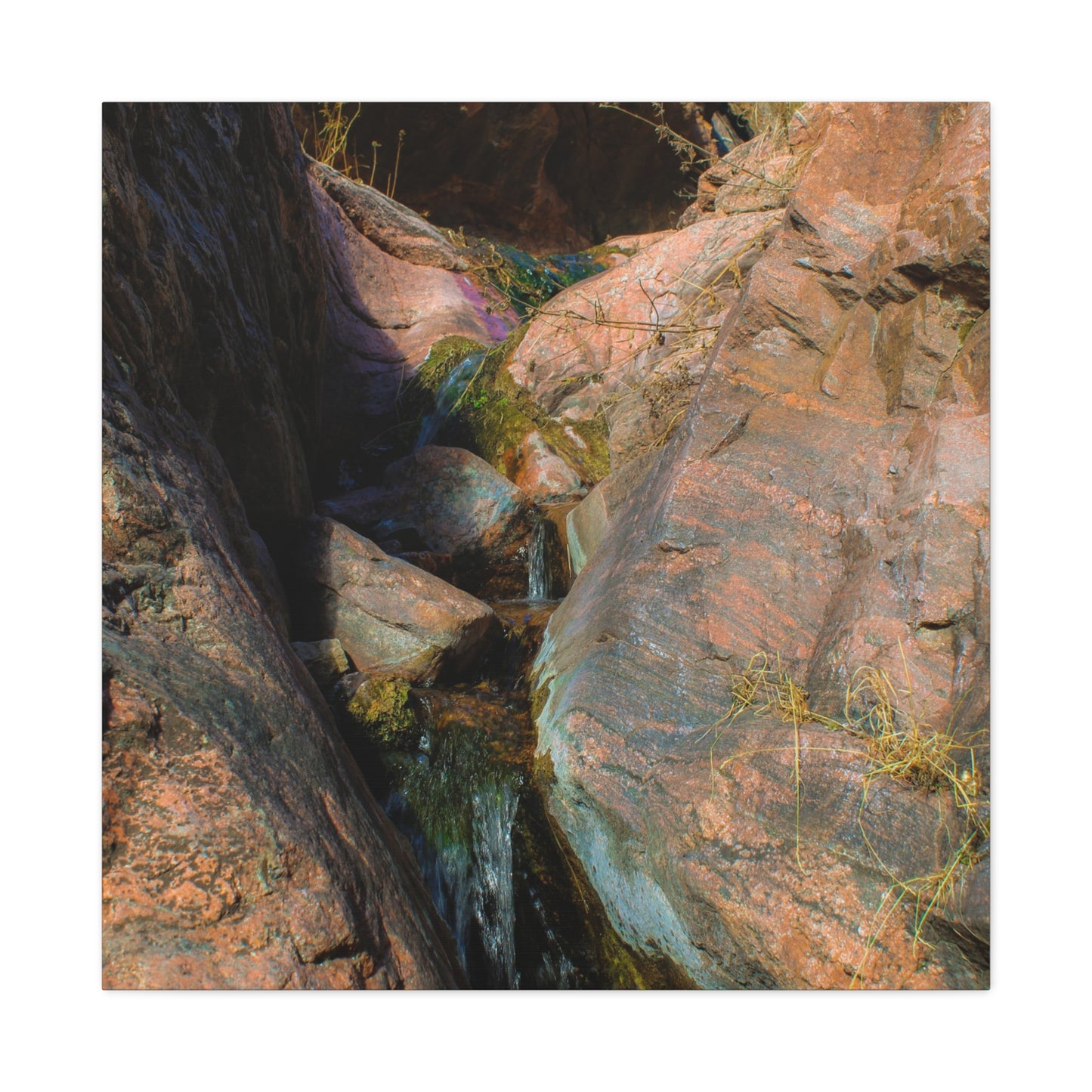 Canvas Print Small Waterfall