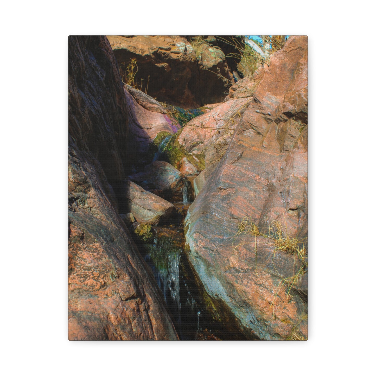 Canvas Print Small Waterfall
