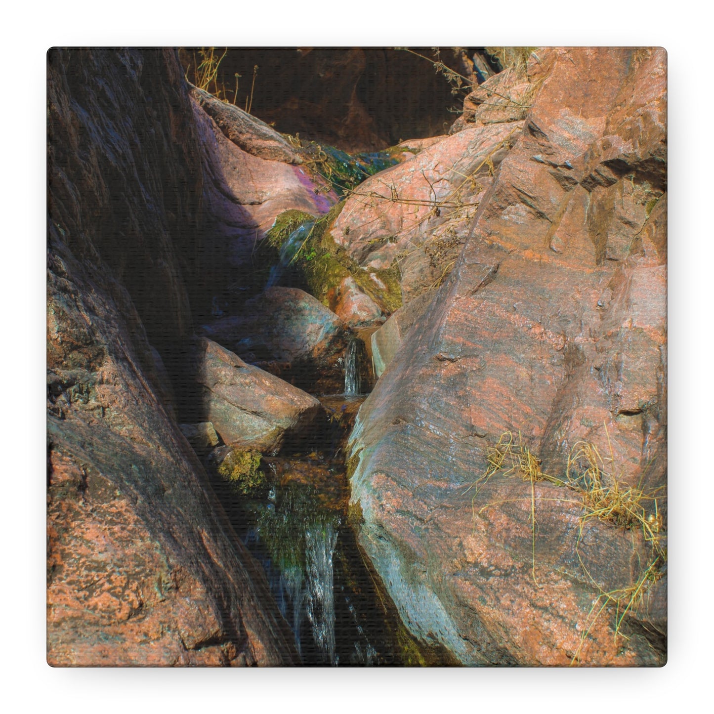 Canvas Print Small Waterfall