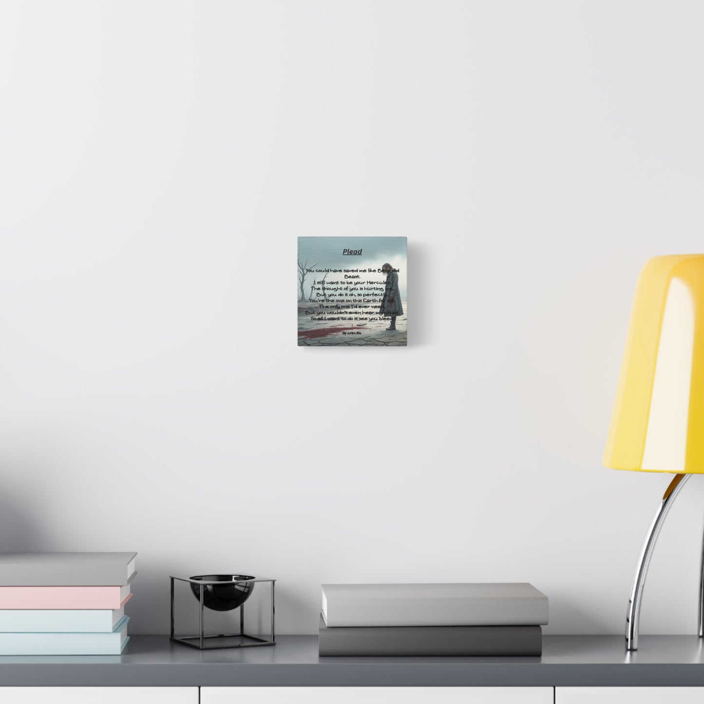 Canvas Poster - Full Color "Plead" by AMN_RA