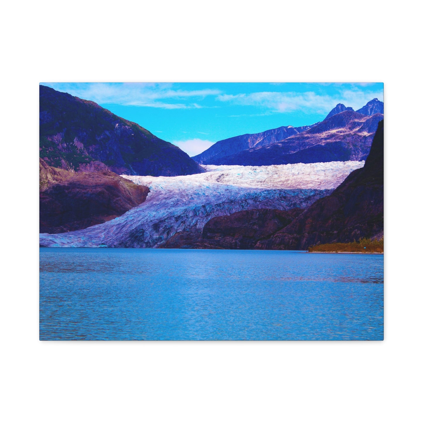 Canvas Print - Gorgeous Glacier Photo