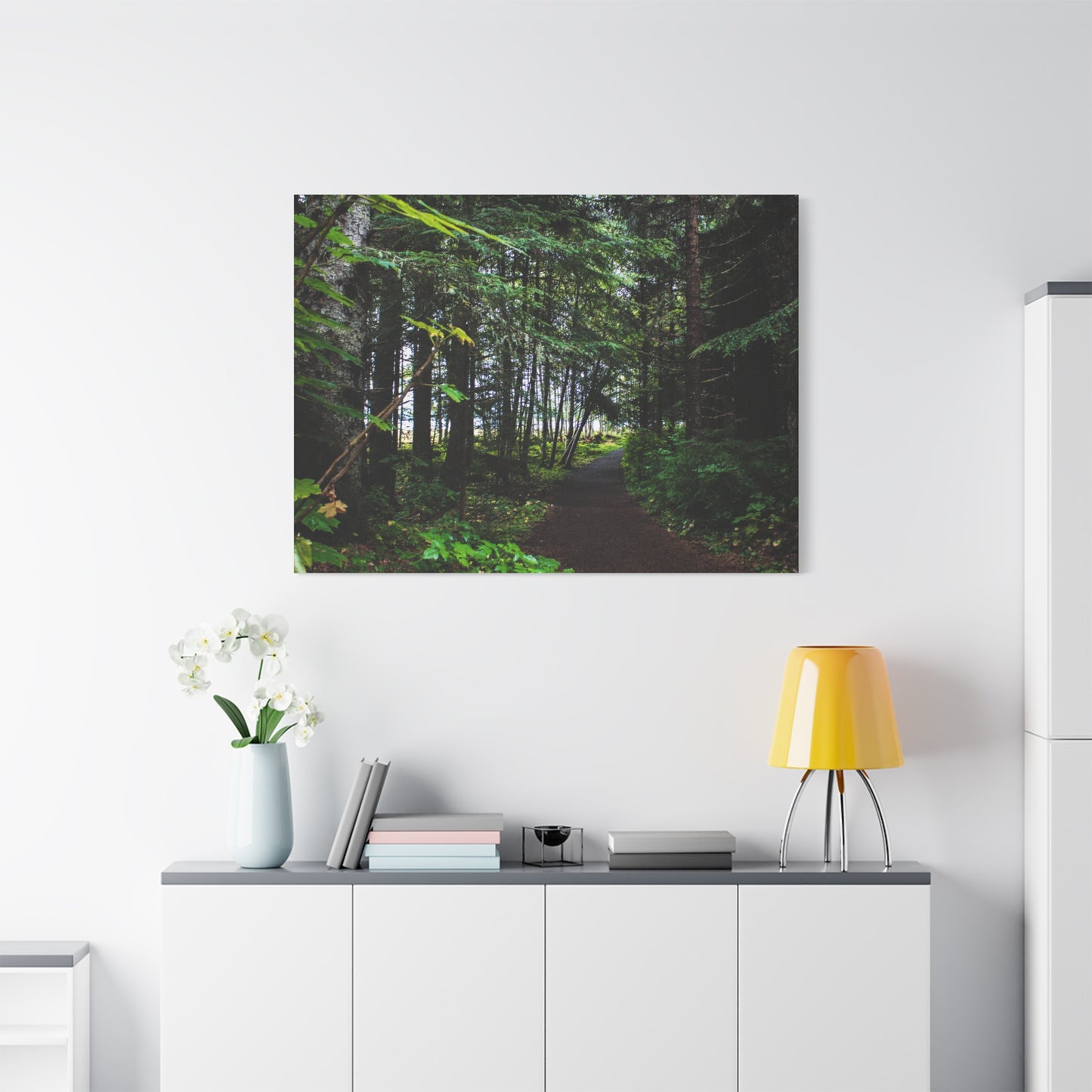 Copy of Canvas Art Print - Trail Through The Trees-Photograph