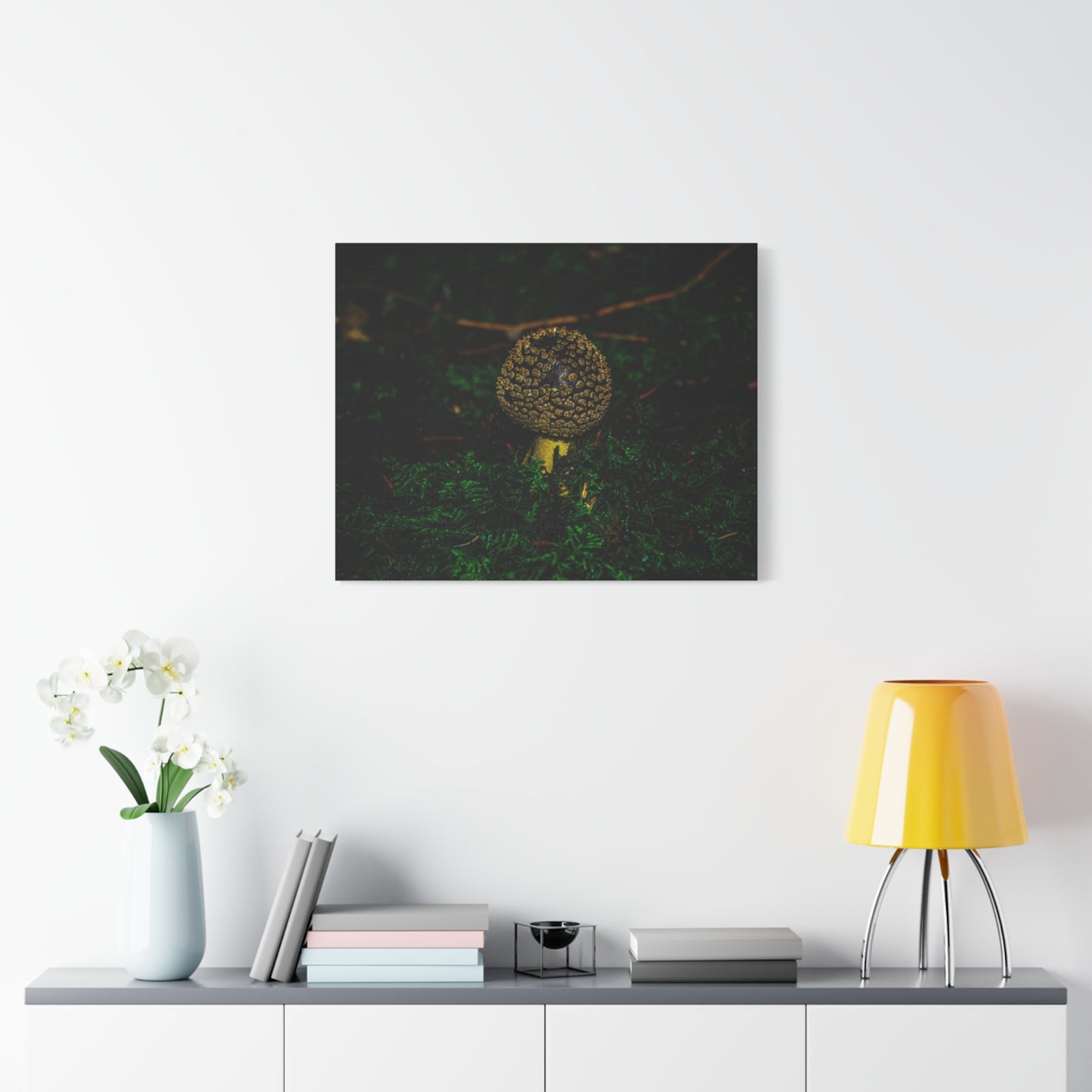Canvas Print - Micro Mushroom Design
