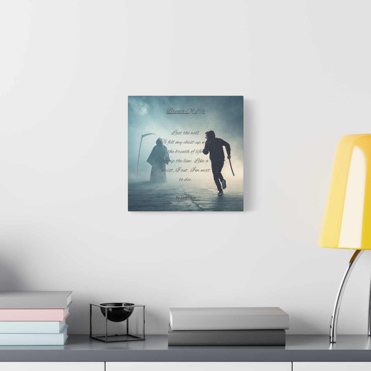 Canvas Poster - Full Color "Breath Of Life" by AMN_RA