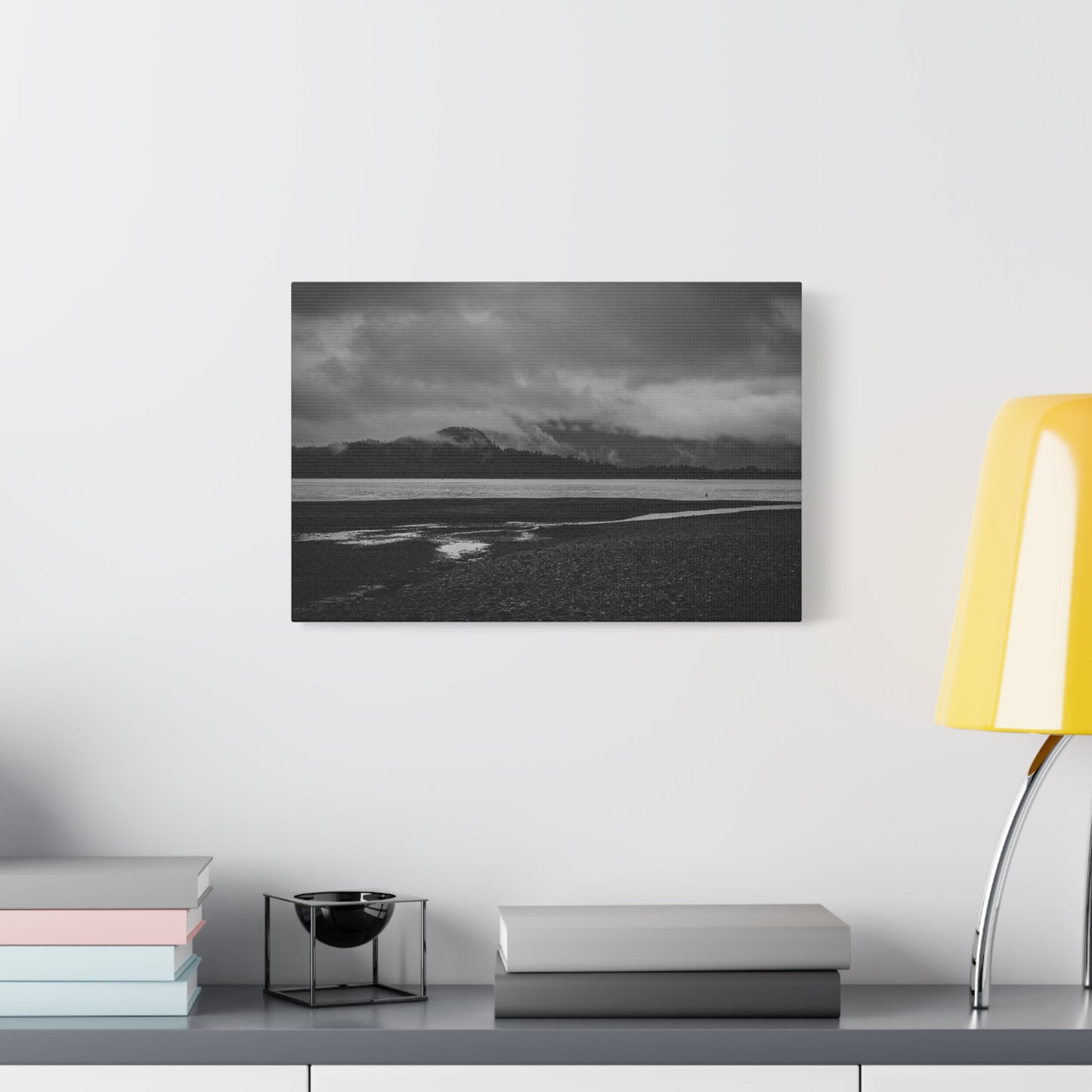 Canvas Print - Foggy Lake Photography
