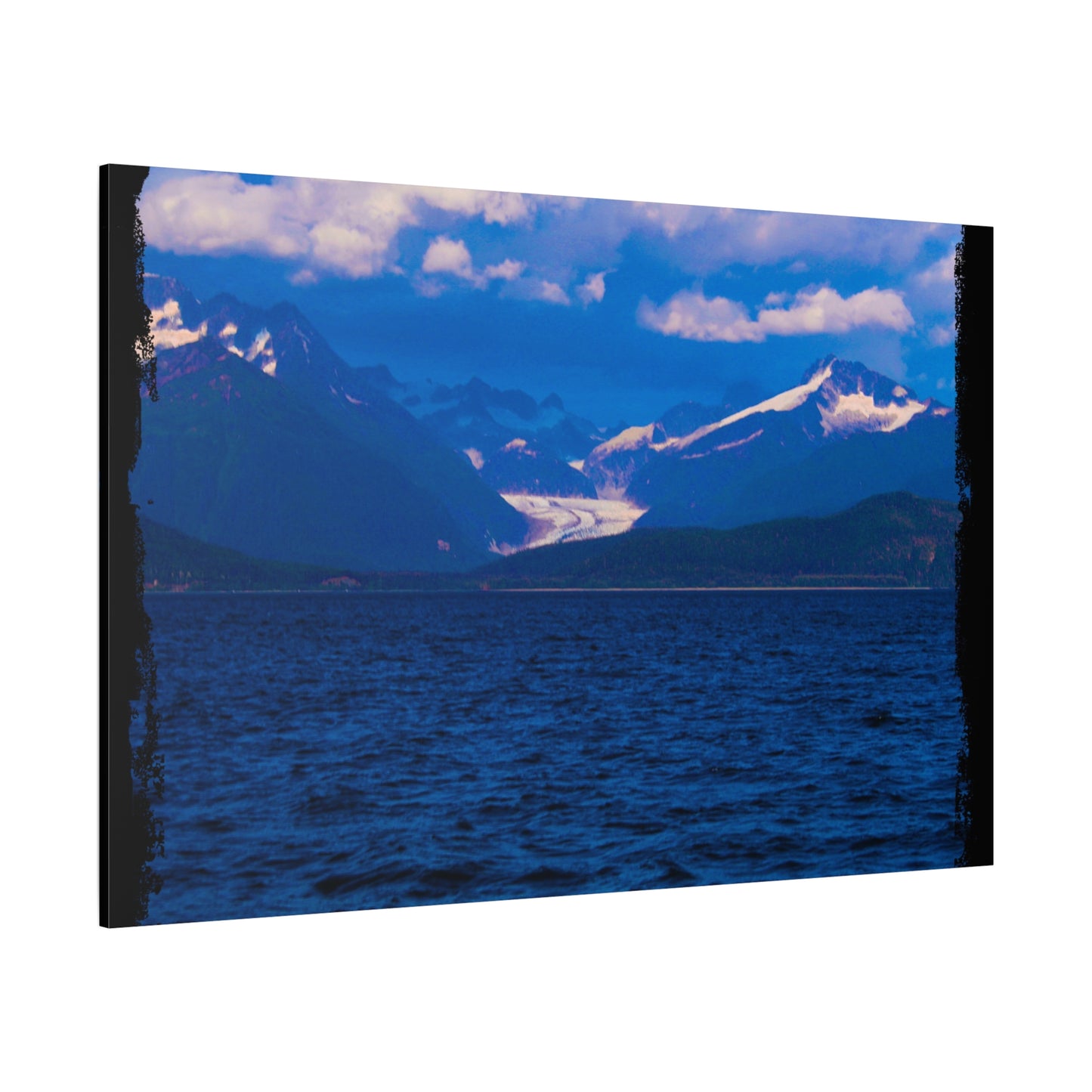 Canvas Print Distant Glacier Photography