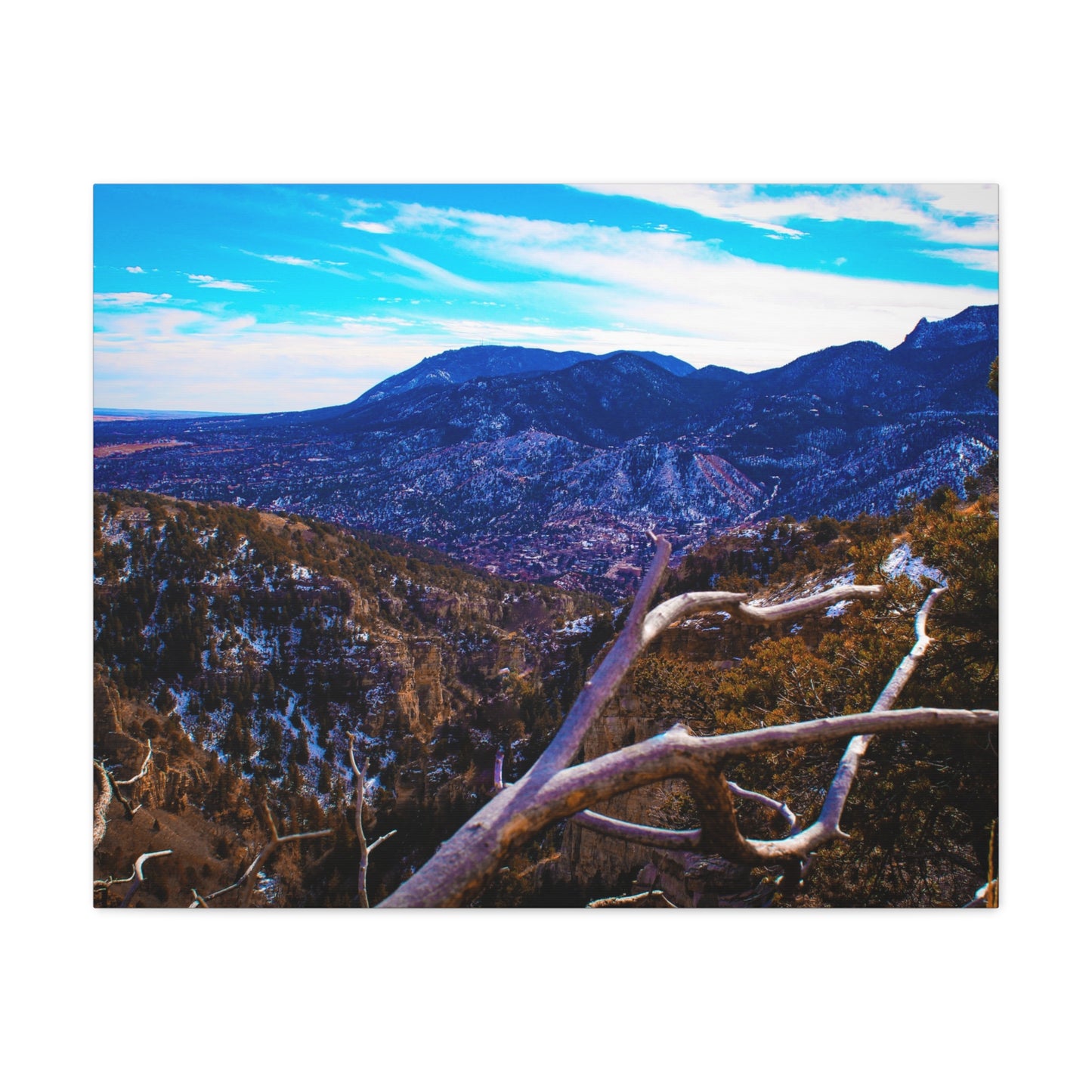 Canvas Print - Out On A Limb Mountain Photography