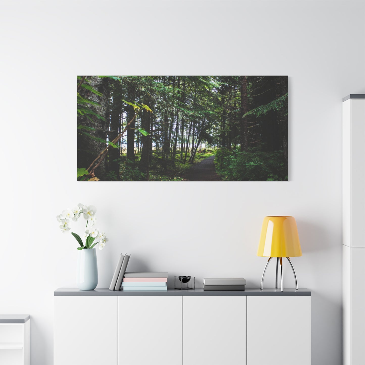 Copy of Canvas Art Print - Trail Through The Trees-Photograph