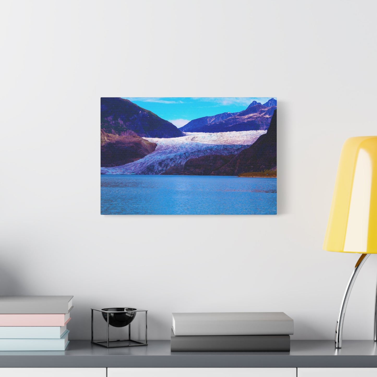 Canvas Print - Gorgeous Glacier Photo