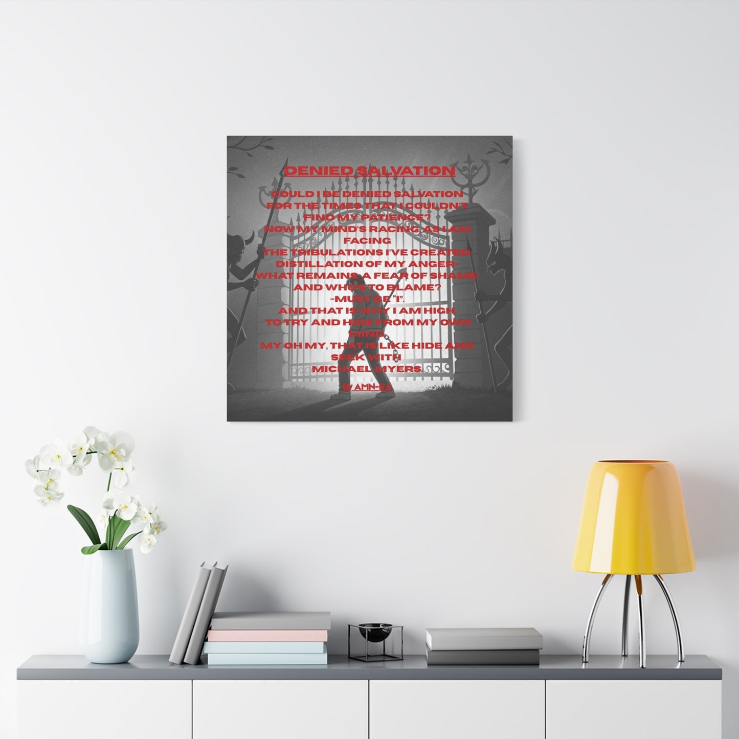 Canvas Print - Denied Salvation - By AMN-RA