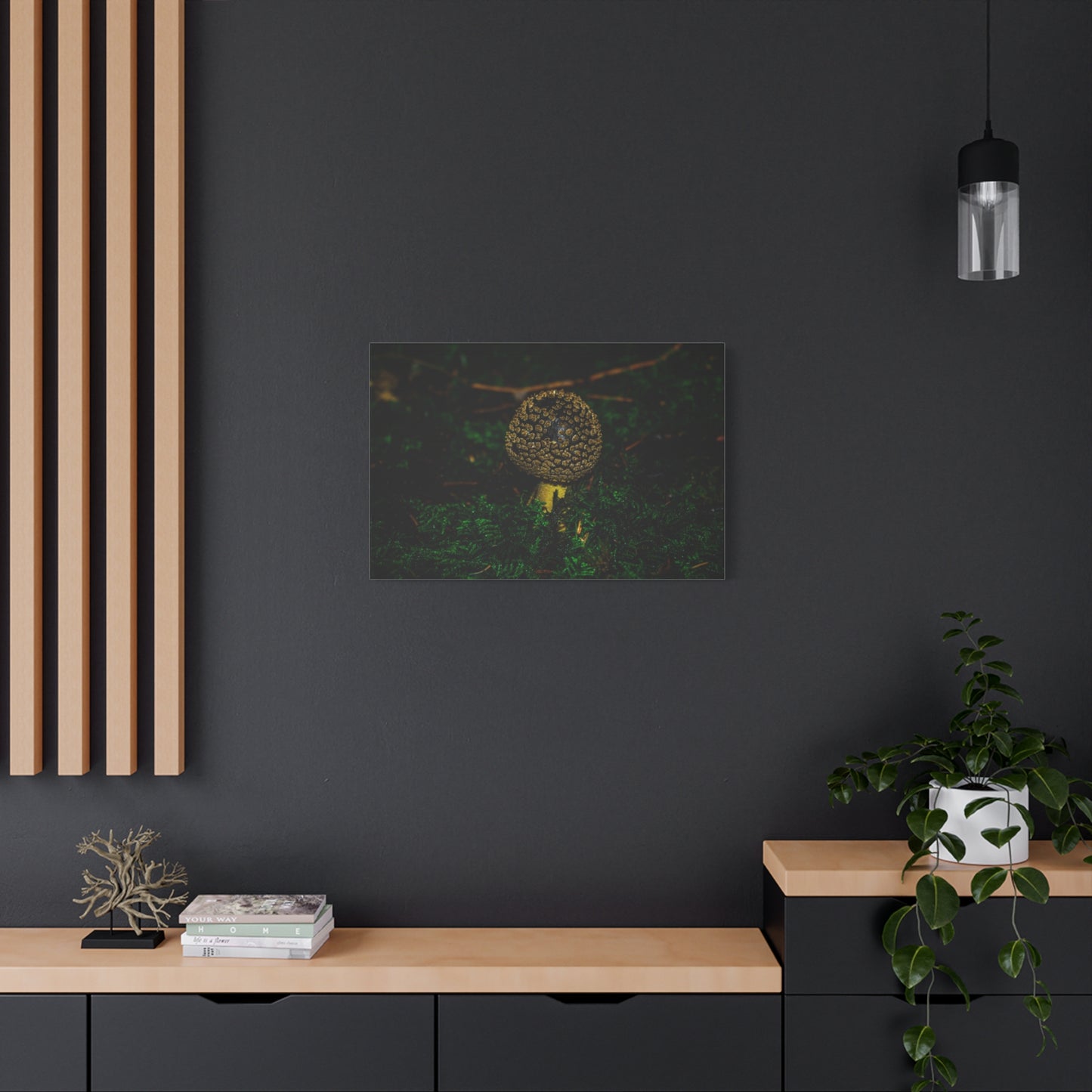 Canvas Print - Micro Mushroom Design
