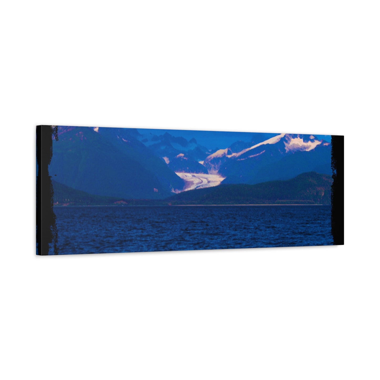 Canvas Print Distant Glacier Photography
