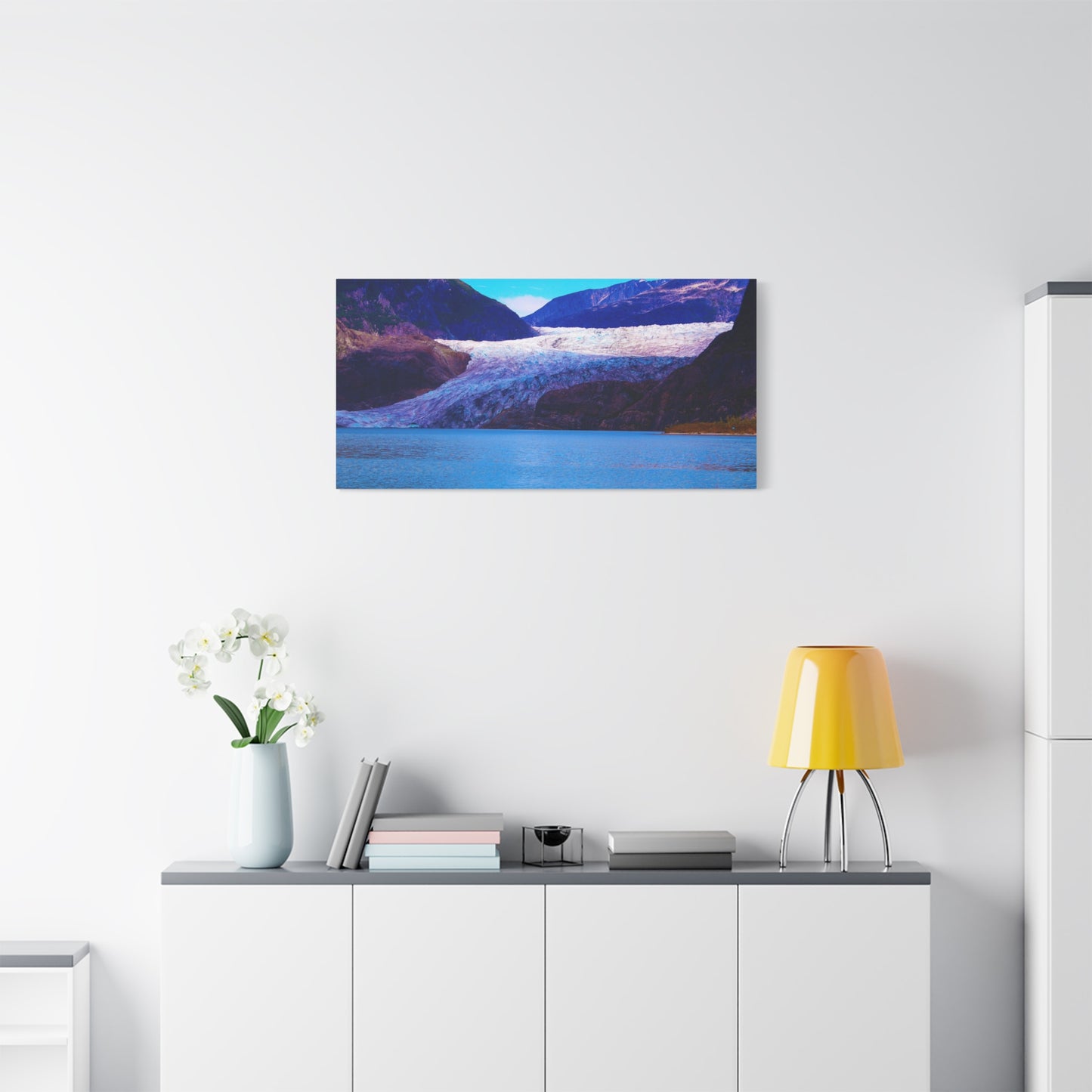 Canvas Print - Gorgeous Glacier Photo