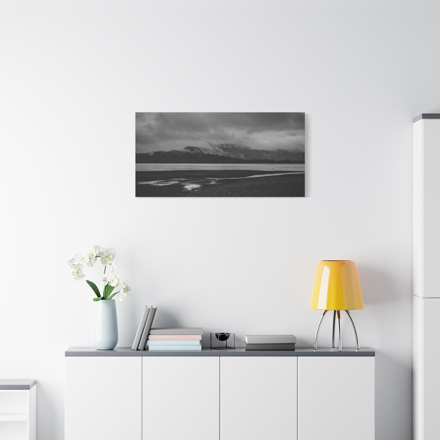 Canvas Print - Foggy Lake Photography