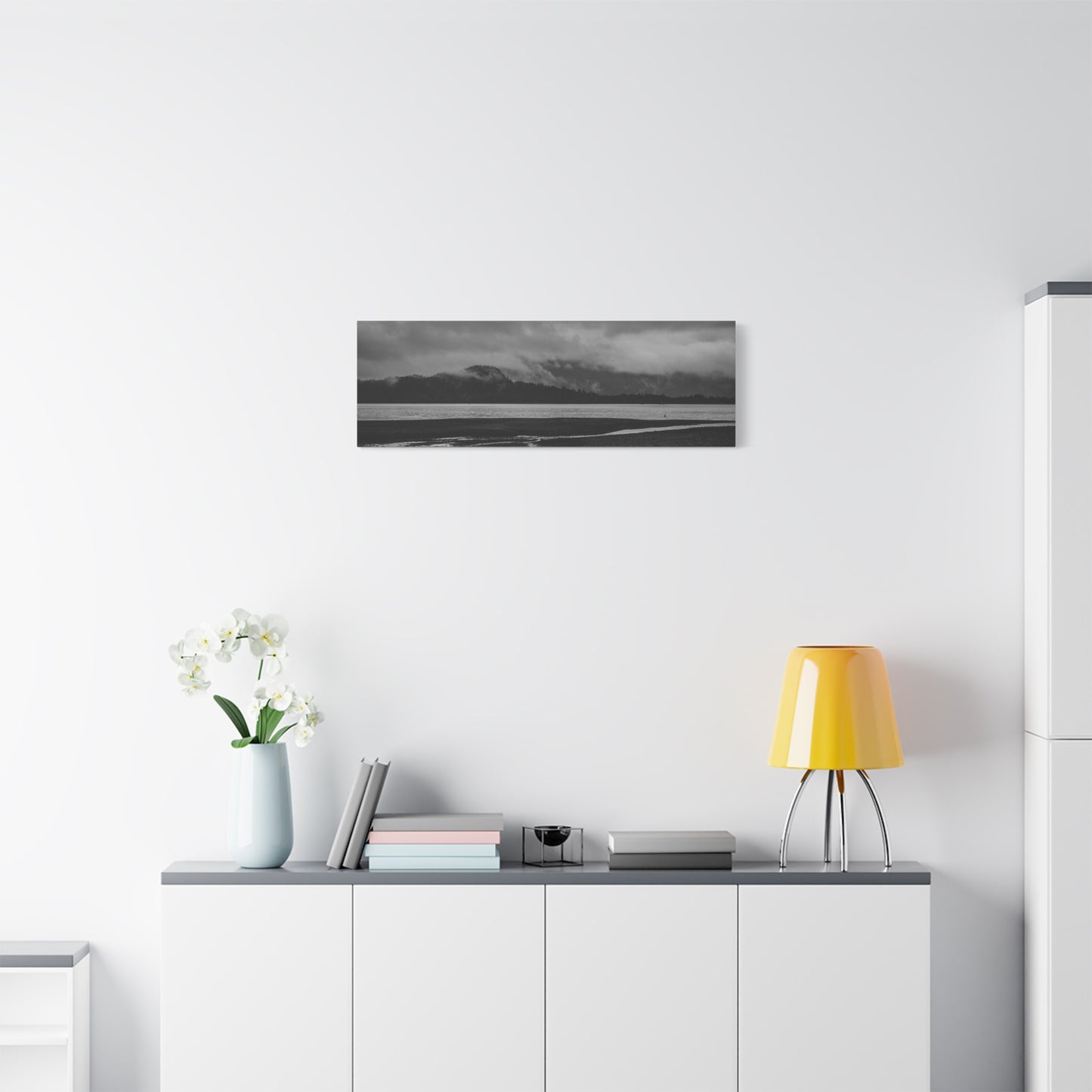 Canvas Print - Foggy Lake Photography