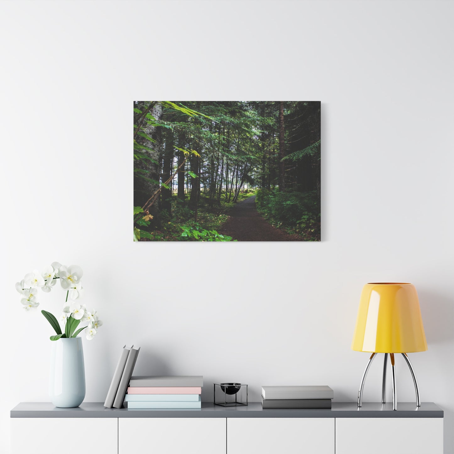 Copy of Canvas Art Print - Trail Through The Trees-Photograph