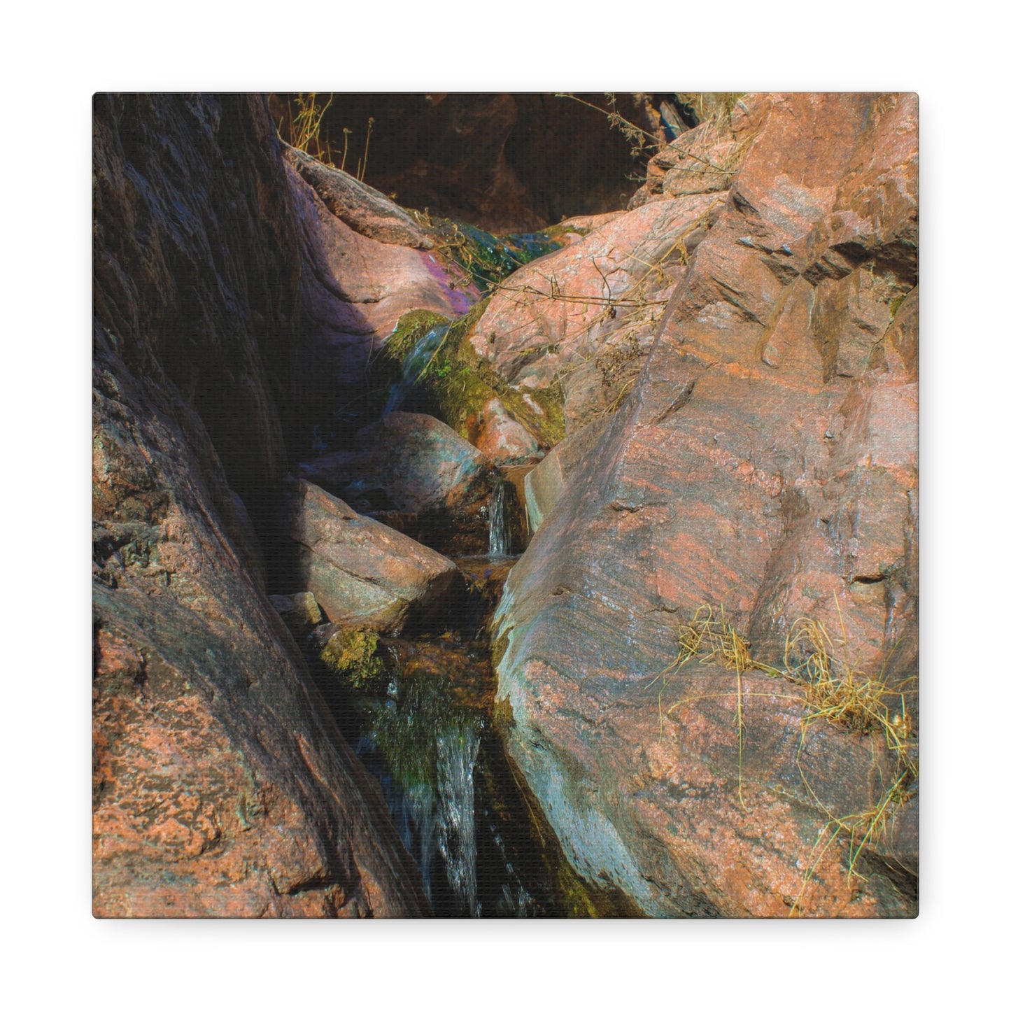 Canvas Print Small Waterfall